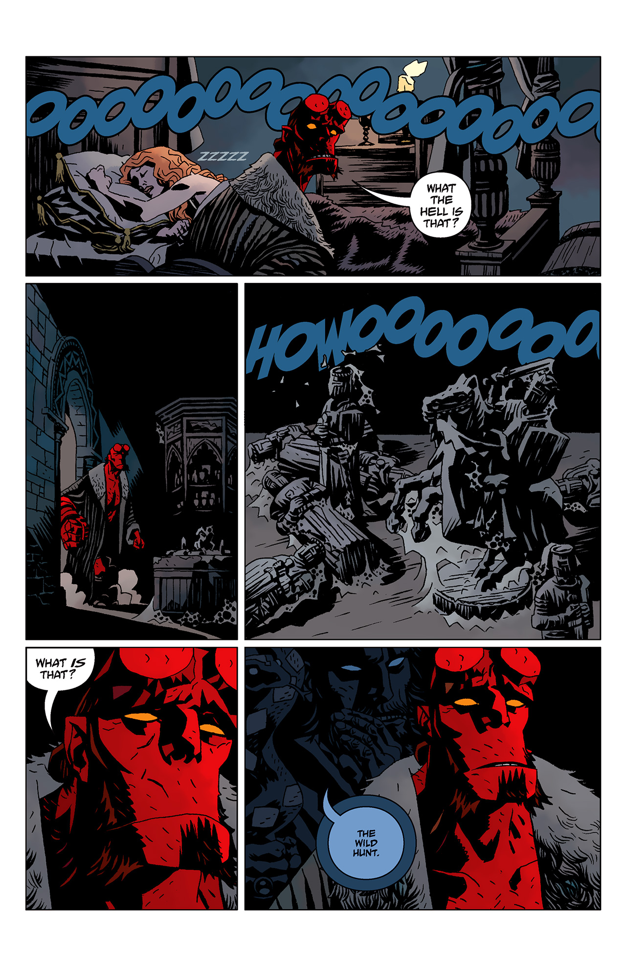 Read online Hellboy: The Wild Hunt comic -  Issue #7 - 10