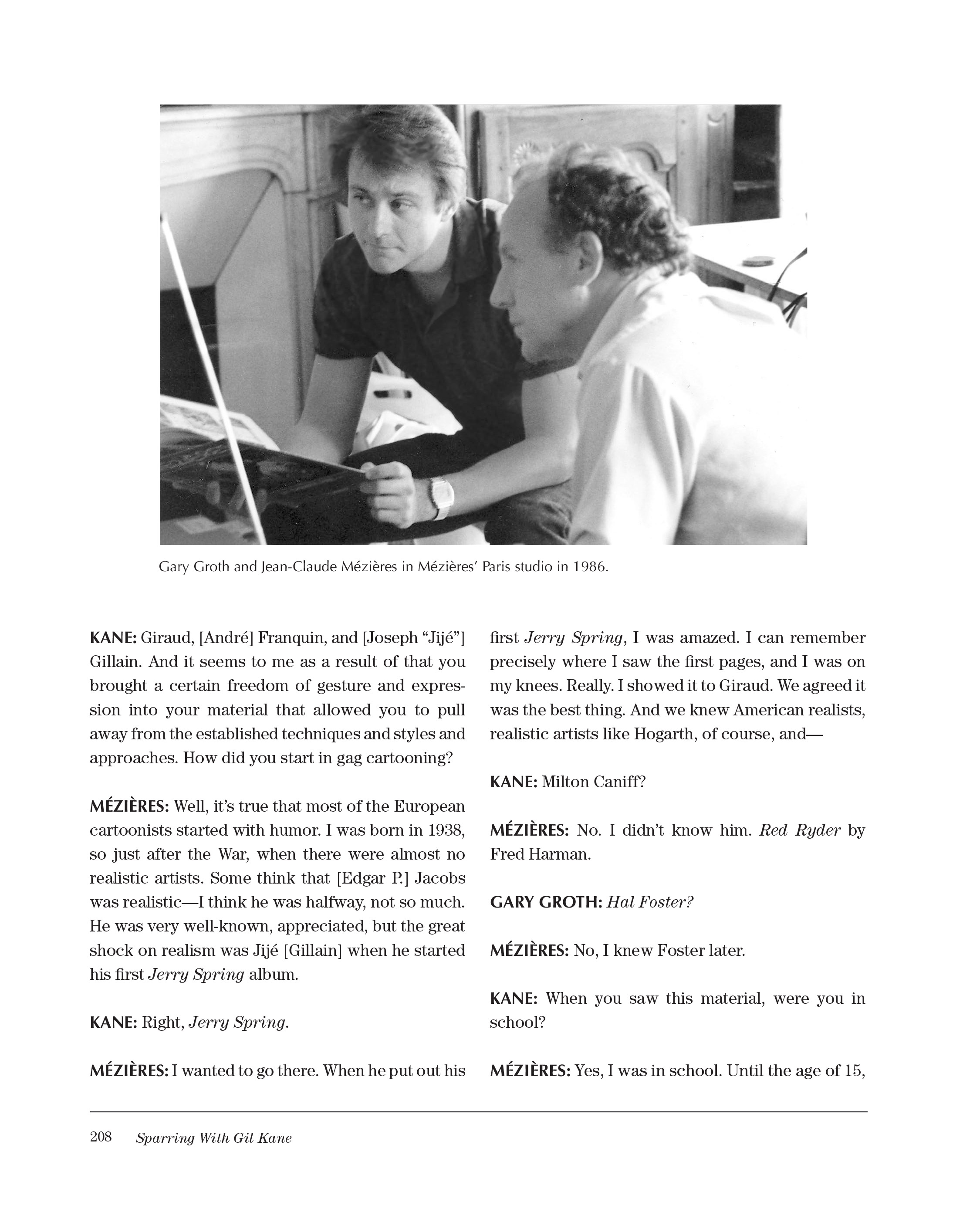 Read online Sparring With Gil Kane: Colloquies On Comic Art and Aesthetics comic -  Issue # TPB (Part 3) - 8