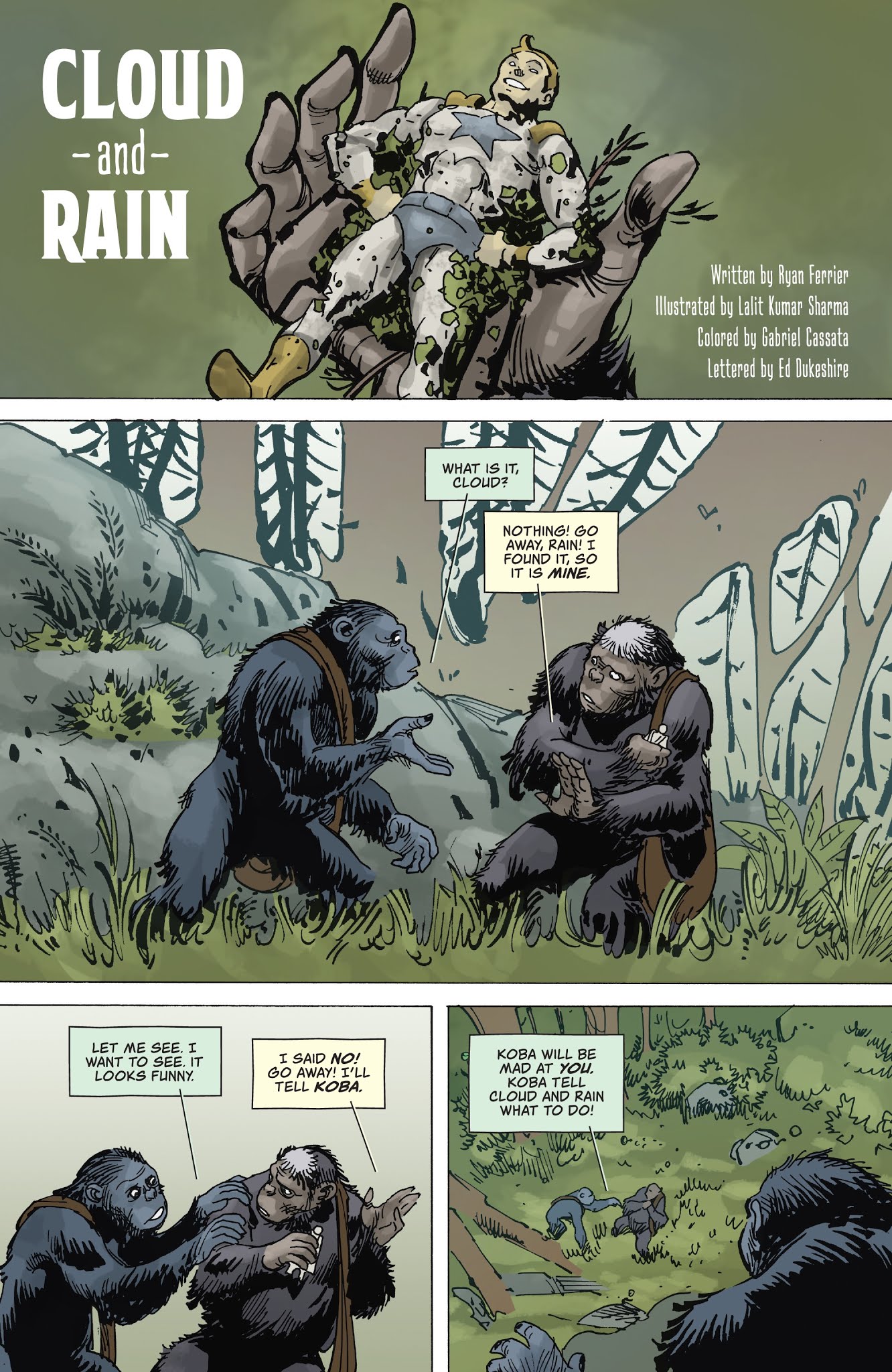 Read online Planet of the Apes: The Simian Age comic -  Issue # Full - 23