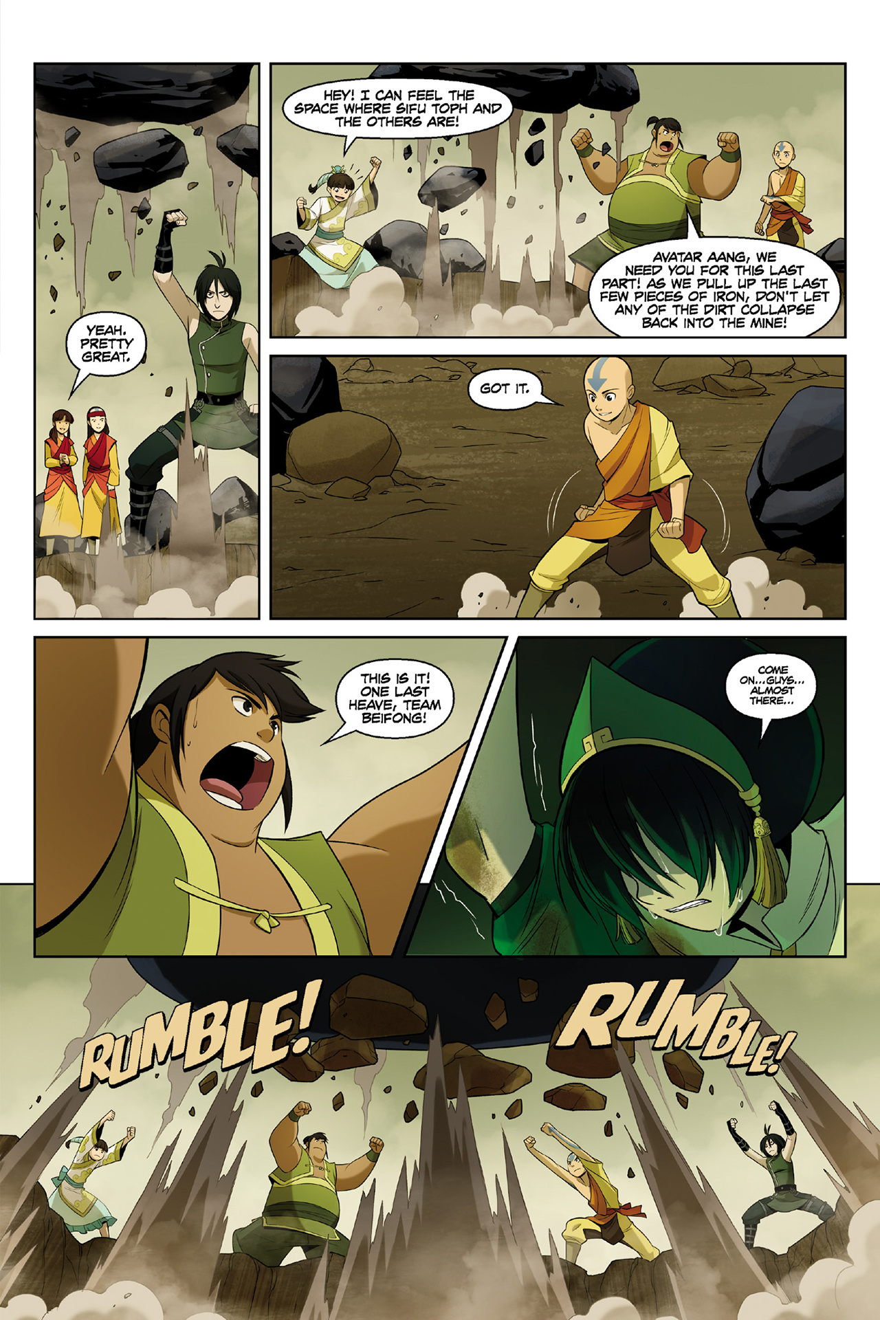 Read online Nickelodeon Avatar: The Last Airbender - The Rift comic -  Issue # Part 3 - 18