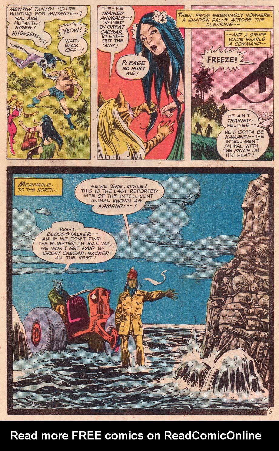 Read online Kamandi, The Last Boy On Earth comic -  Issue #53 - 7