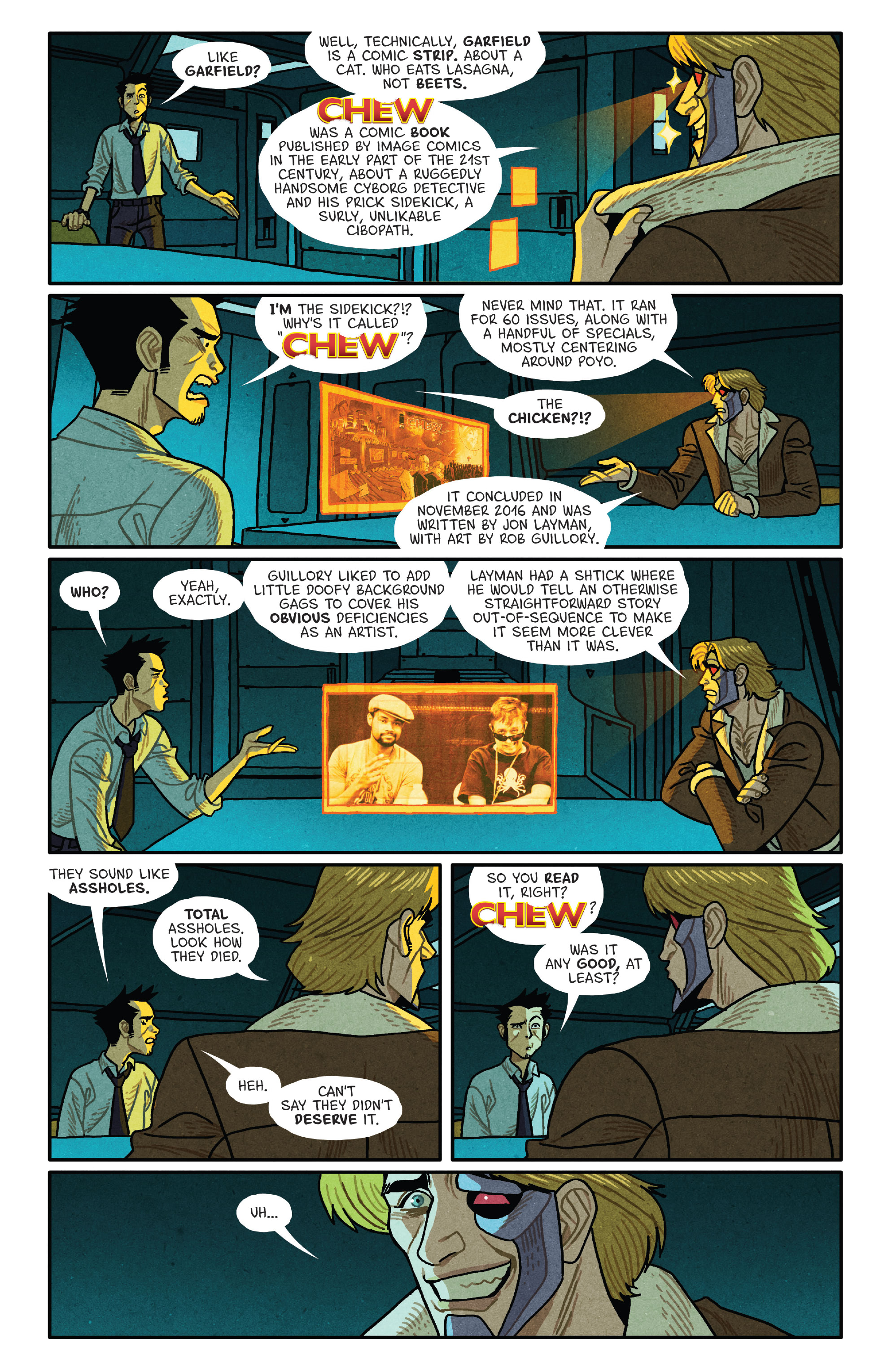 Read online Outer Darkness/Chew comic -  Issue #2 - 9