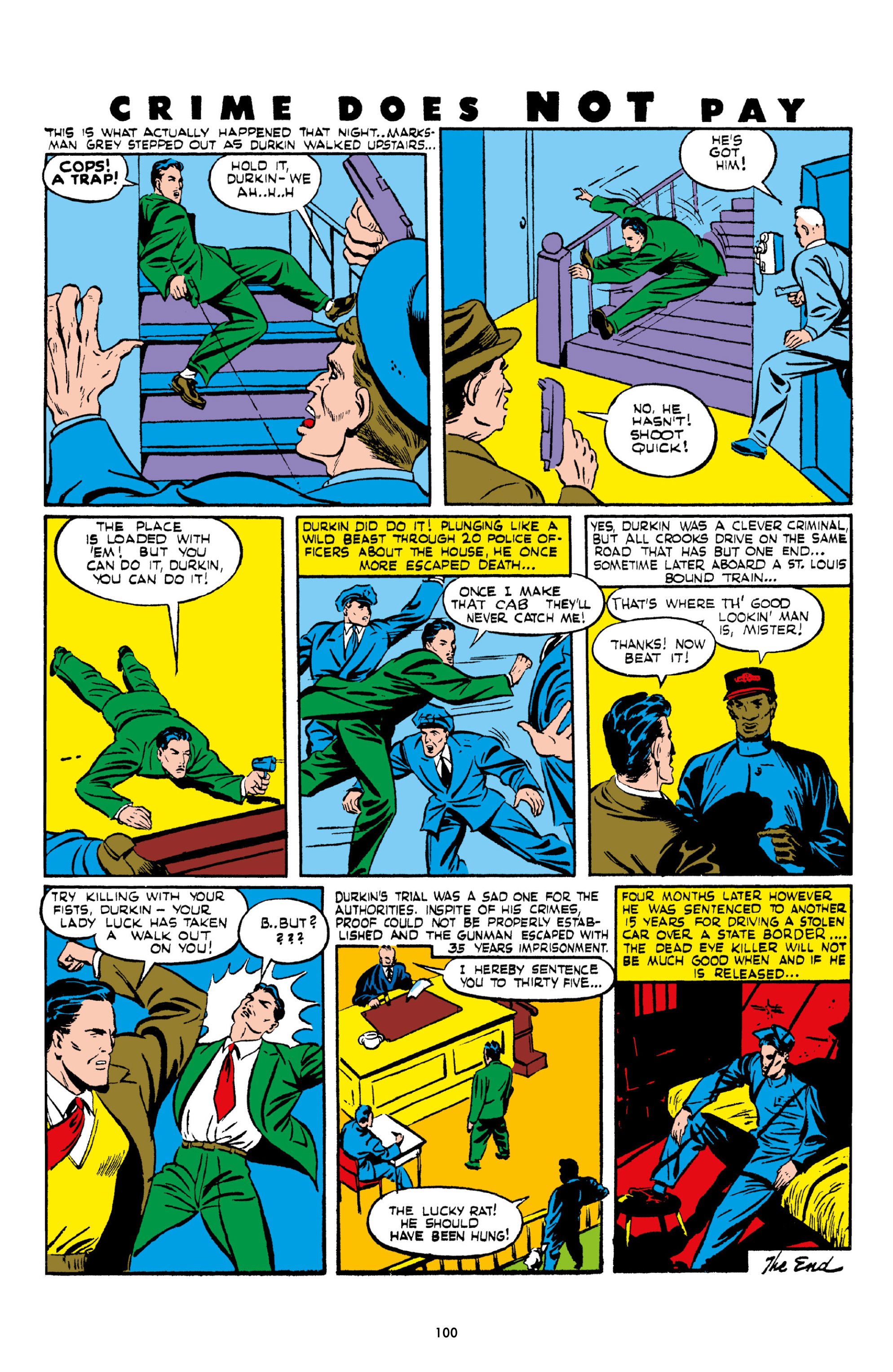 Read online Crime Does Not Pay Archives comic -  Issue # TPB 2 (Part 1) - 100