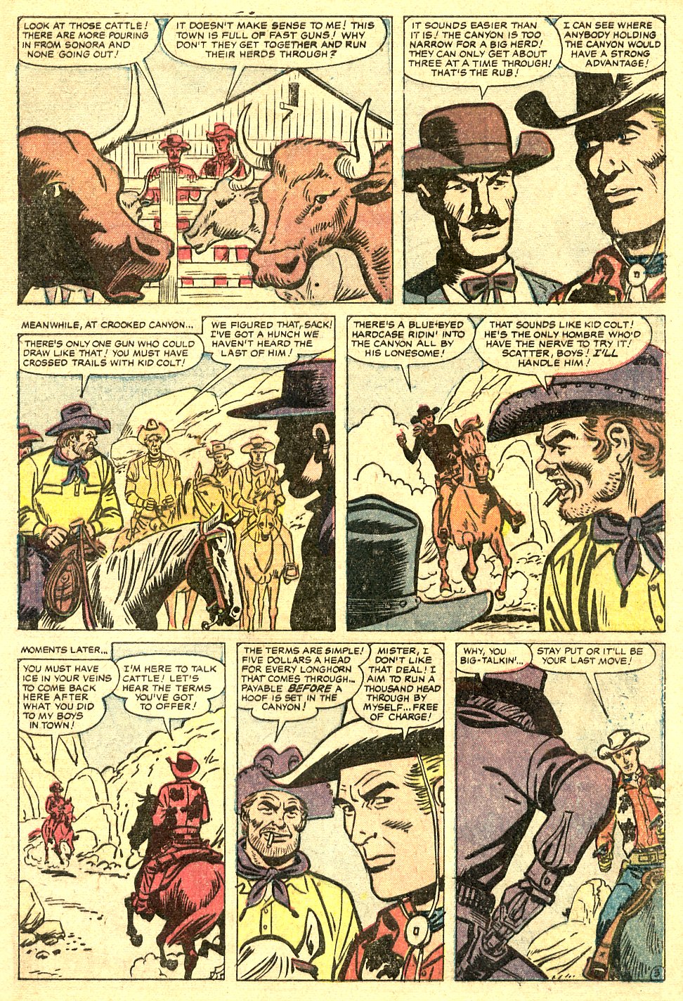 Read online Kid Colt Outlaw comic -  Issue #76 - 5