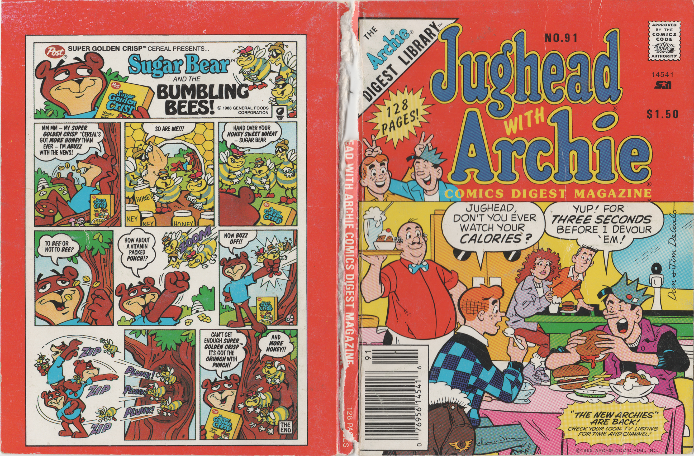 Read online Jughead with Archie Digest Magazine comic -  Issue #91 - 133