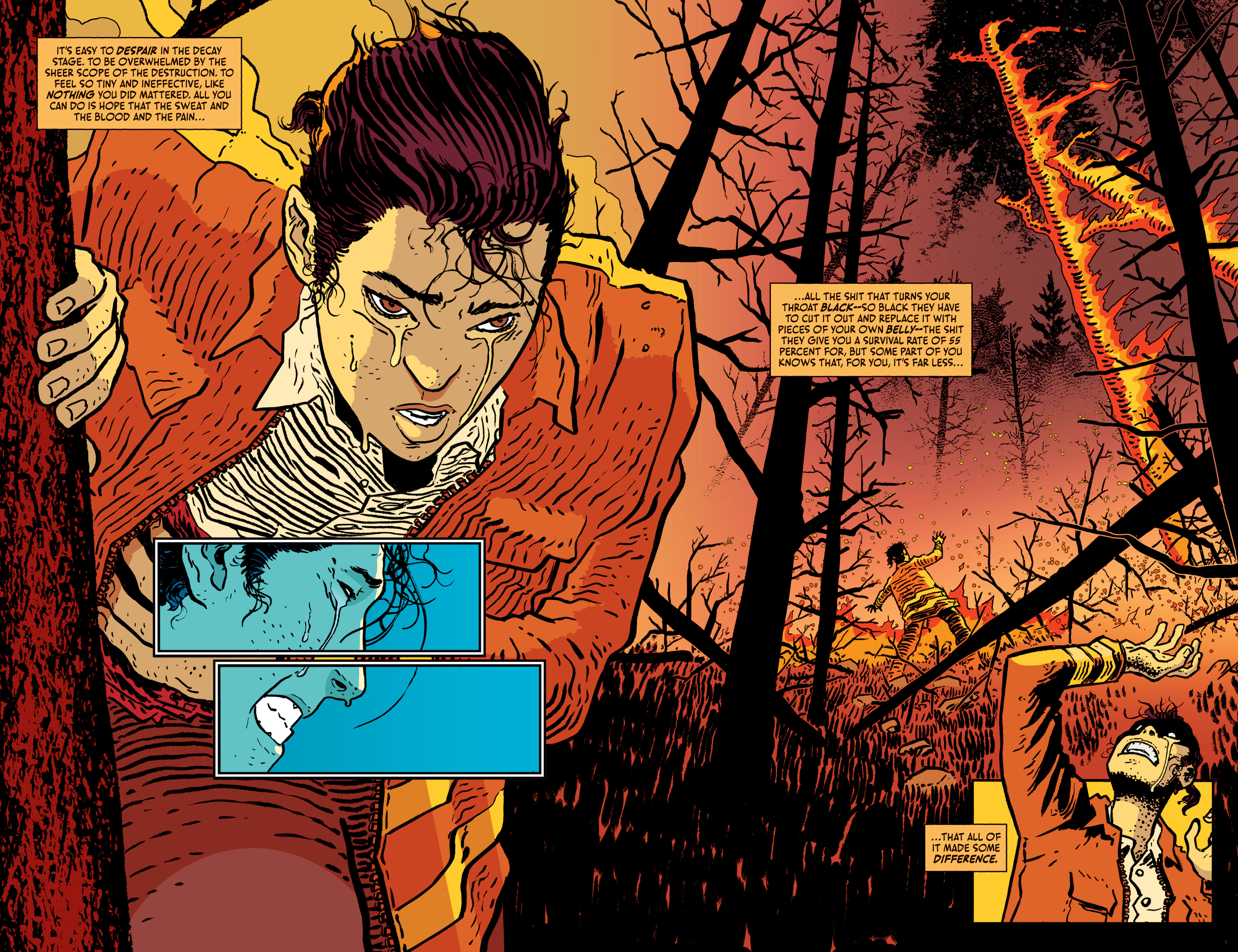 Read online Dark Spaces: Wildfire comic -  Issue #5 - 20