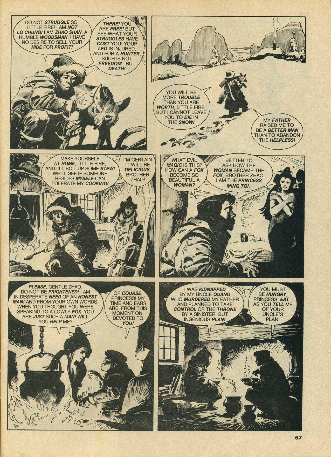Read online Vampirella (1969) comic -  Issue #95 - 57
