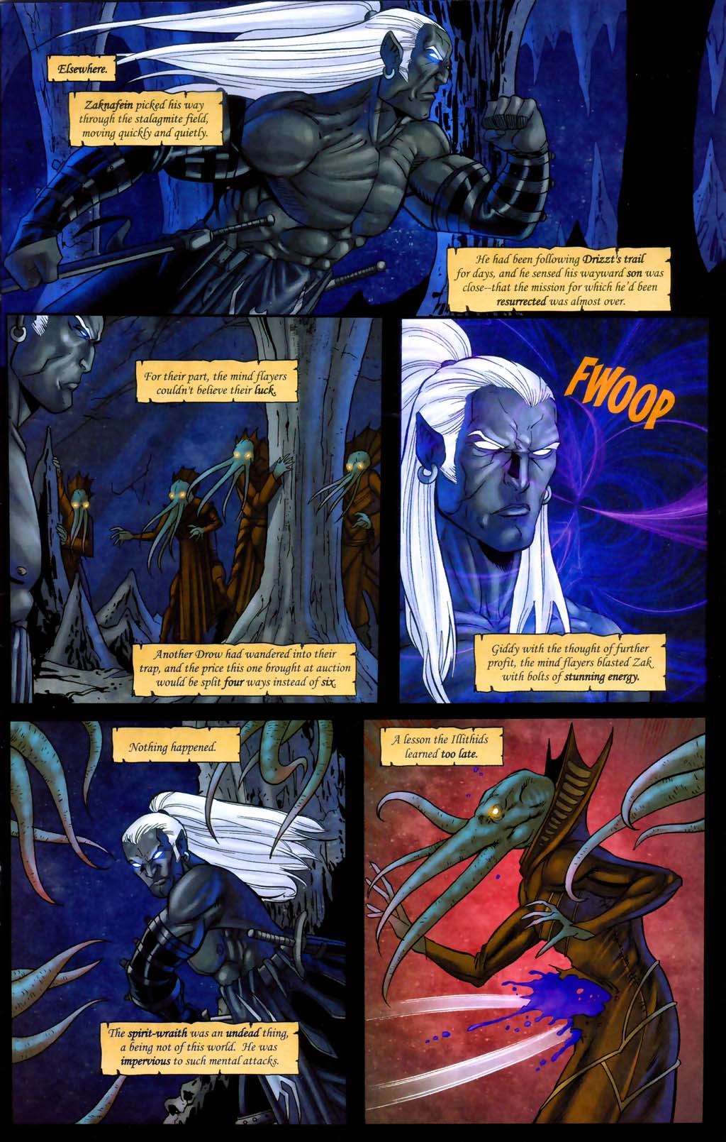 Read online Forgotten Realms: Exile comic -  Issue #3 - 10