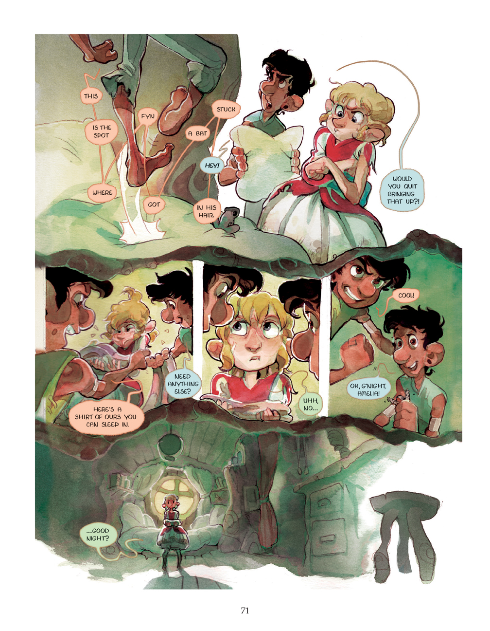 Read online Amelia Erroway: Castaway Commander comic -  Issue # TPB (Part 1) - 70