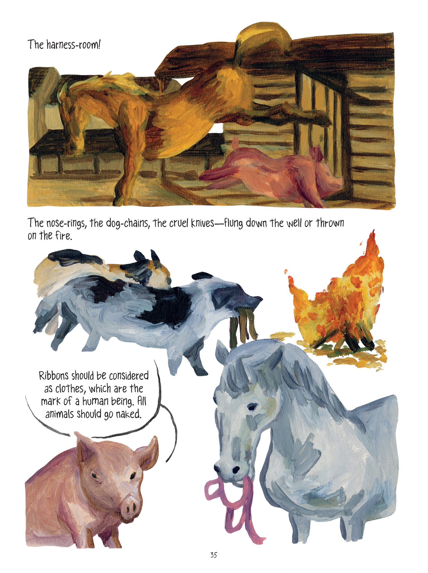 Read online Animal Farm: The Graphic Novel comic -  Issue # TPB (Part 1) - 32