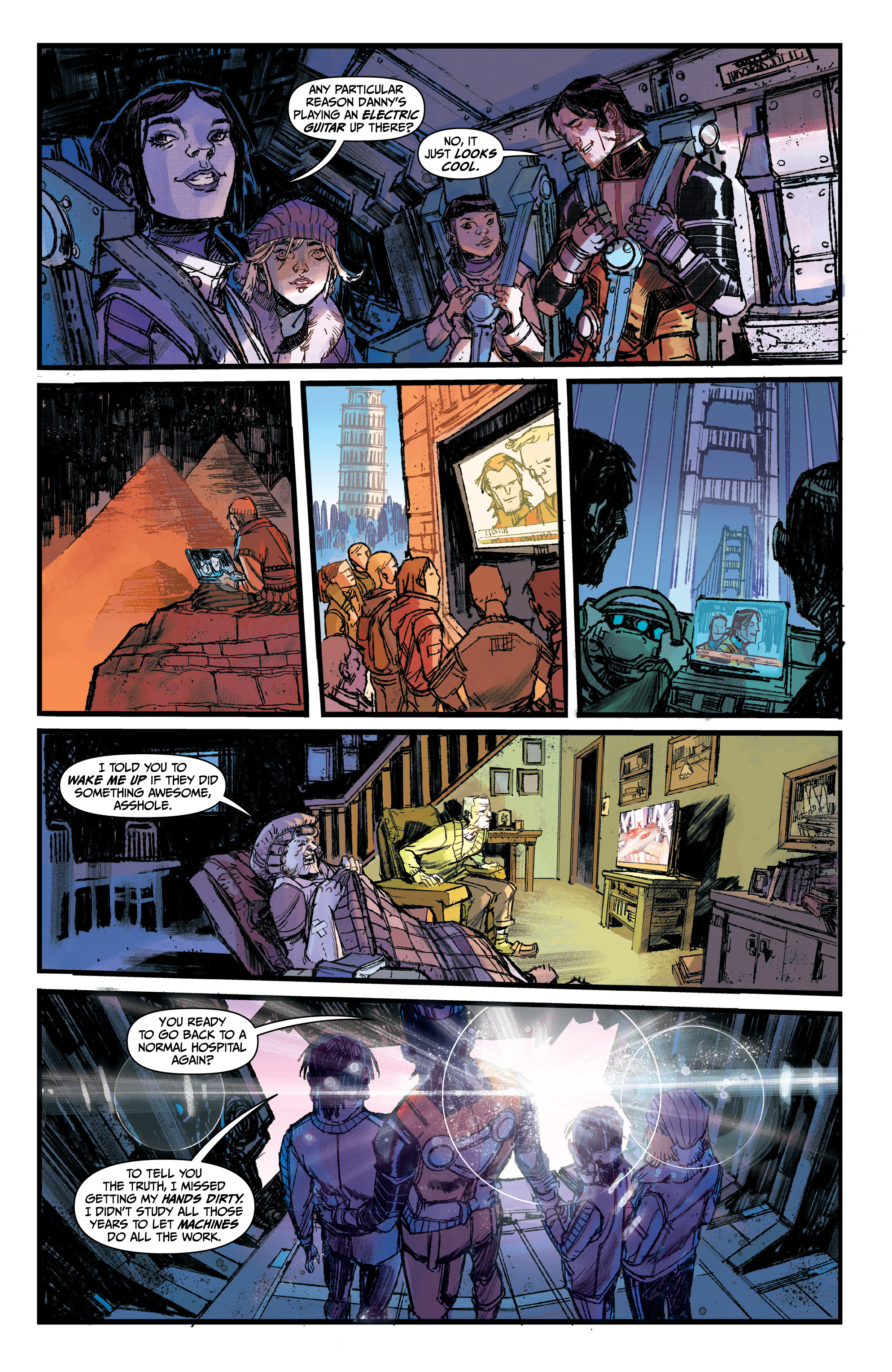 Read online Chrononauts: Futureshock comic -  Issue #4 - 36