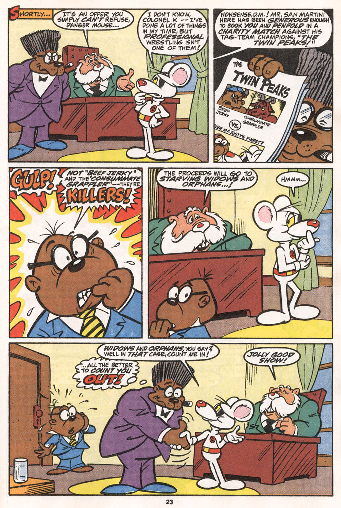 Read online Count Duckula comic -  Issue #14 - 24