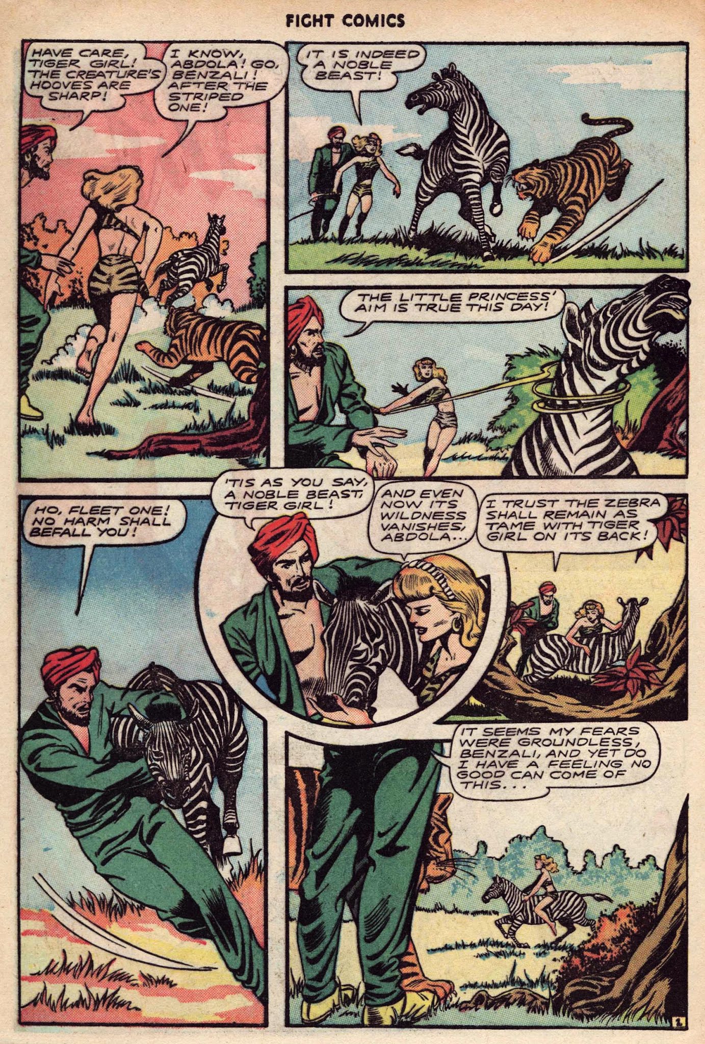 Read online Fight Comics comic -  Issue #46 - 42