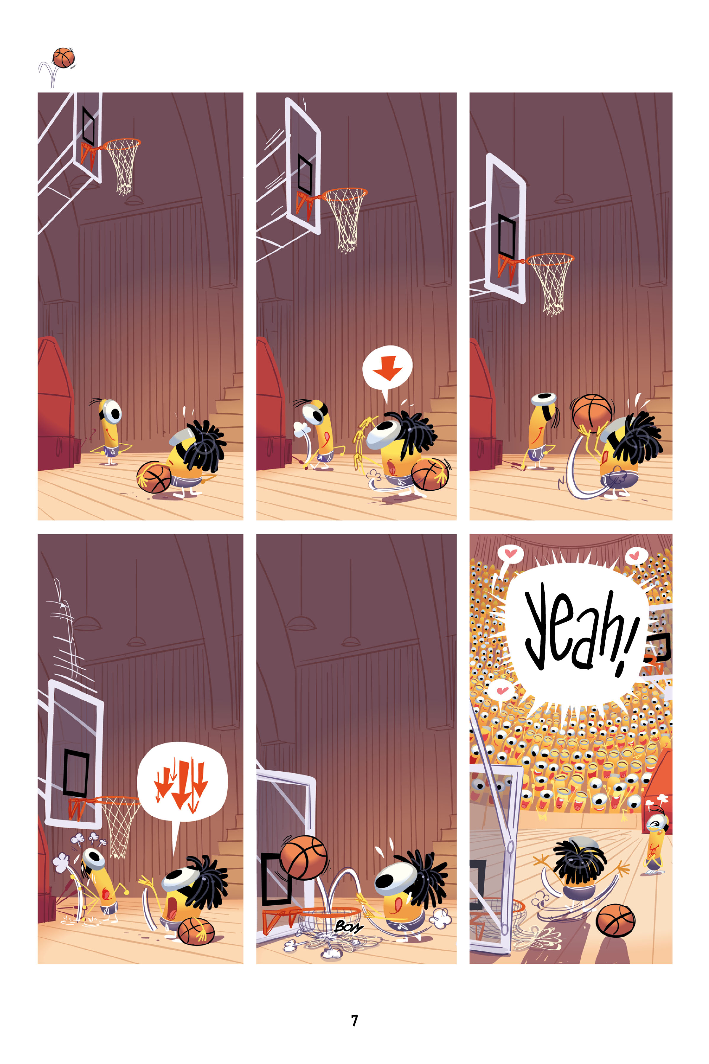 Read online Minions: Super Banana Games! comic -  Issue # Full - 9