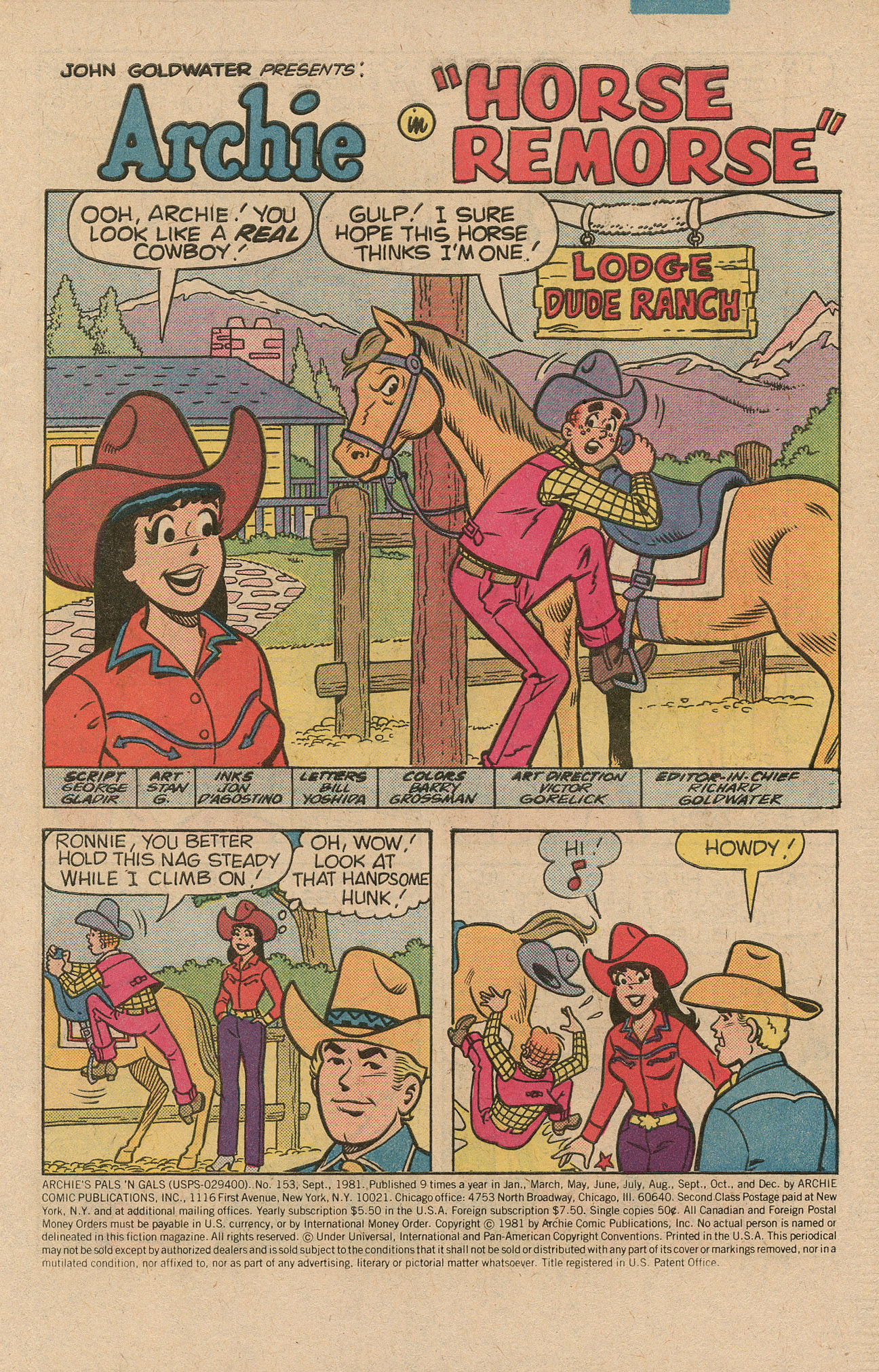 Read online Archie's Pals 'N' Gals (1952) comic -  Issue #153 - 3