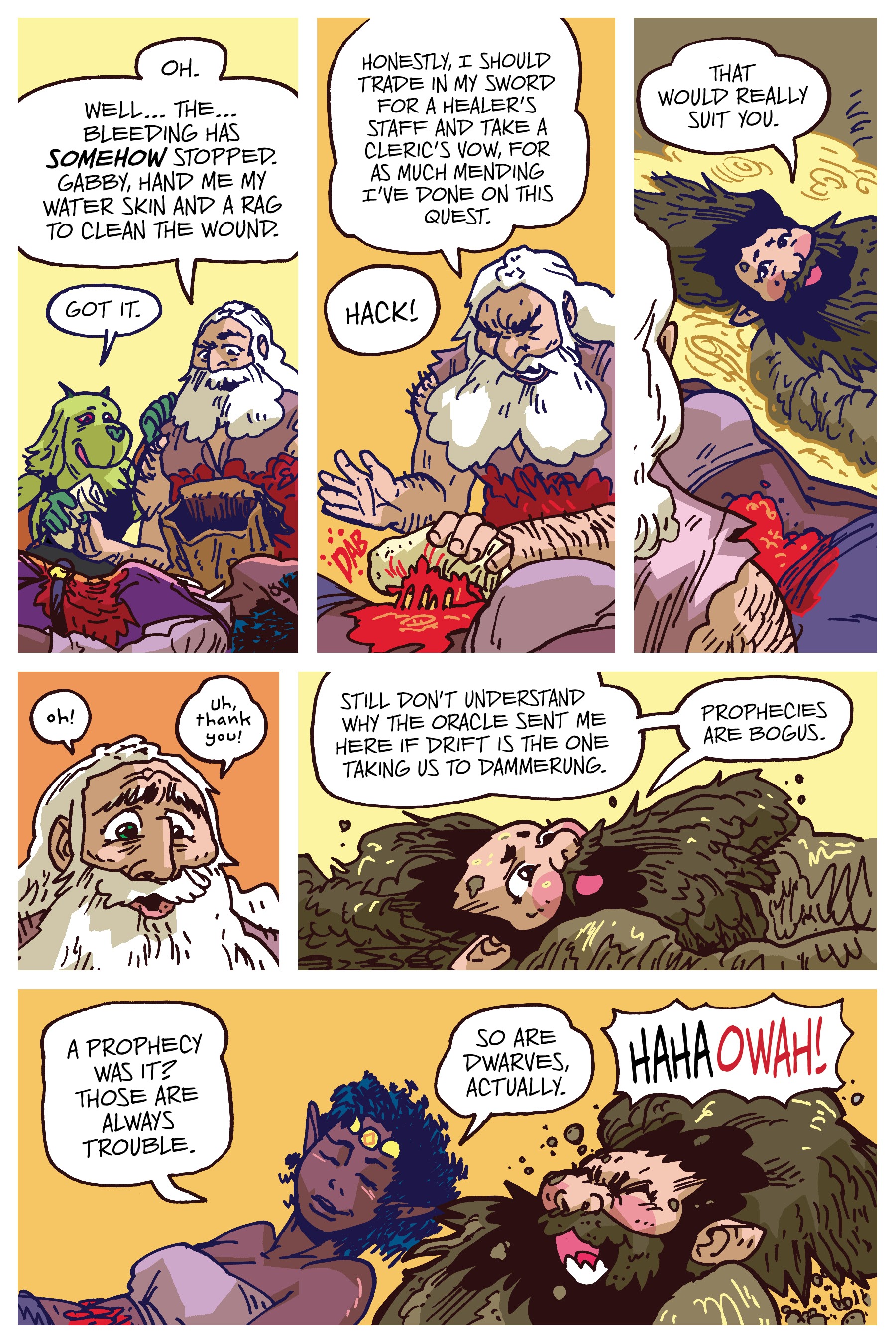 Read online The Savage Beard of She Dwarf comic -  Issue # TPB (Part 2) - 38