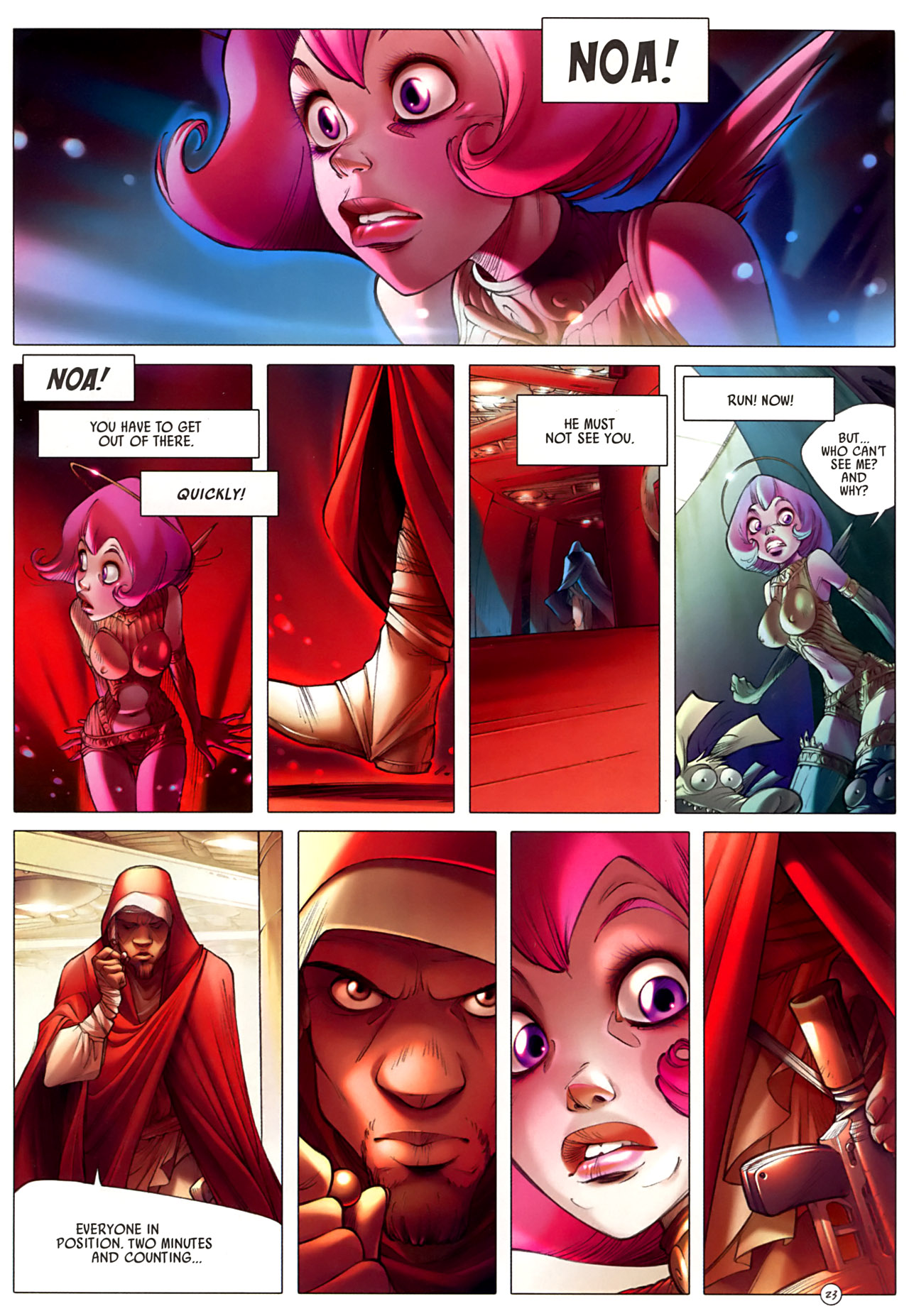 Read online Sky Doll comic -  Issue #3 - 27