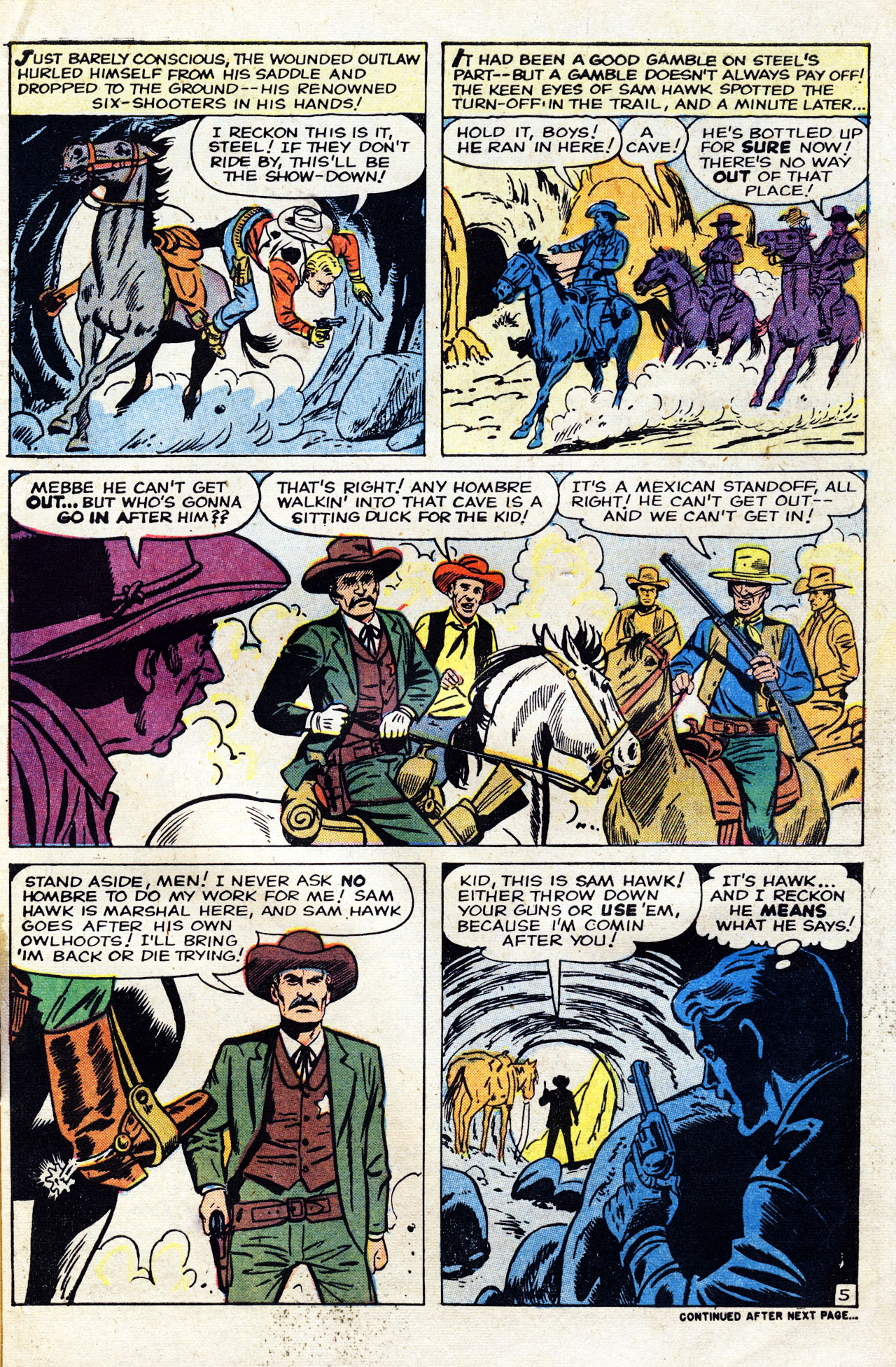 Read online Gunsmoke Western comic -  Issue #60 - 7