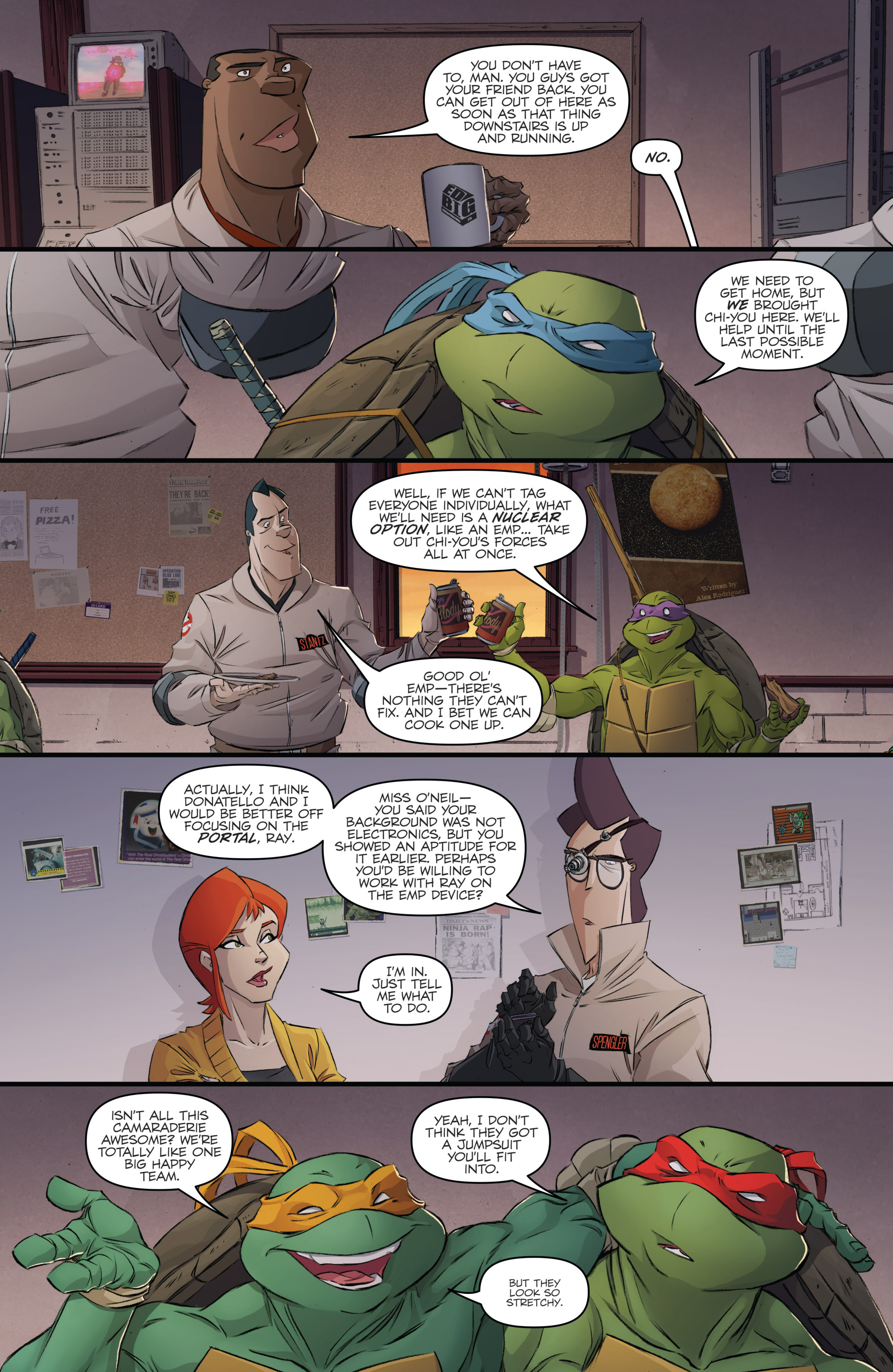 Read online Teenage Mutant Ninja Turtles/Ghostbusters comic -  Issue #3 - 25