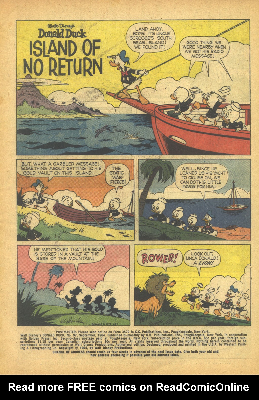 Read online Walt Disney's Donald Duck (1952) comic -  Issue #97 - 3