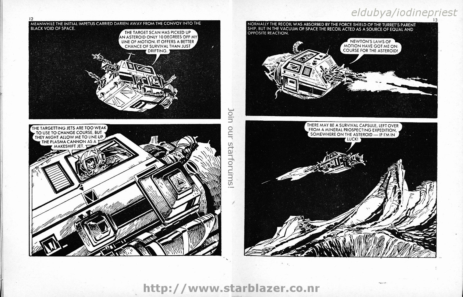 Read online Starblazer comic -  Issue #100 - 8