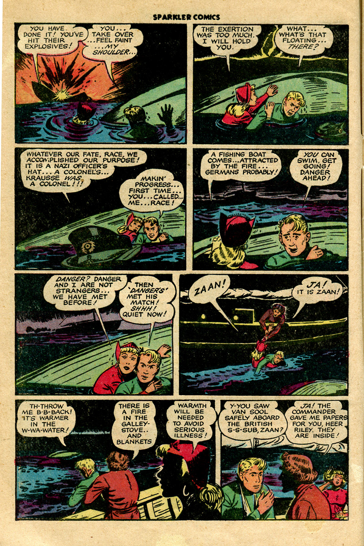 Read online Sparkler Comics comic -  Issue #36 - 10