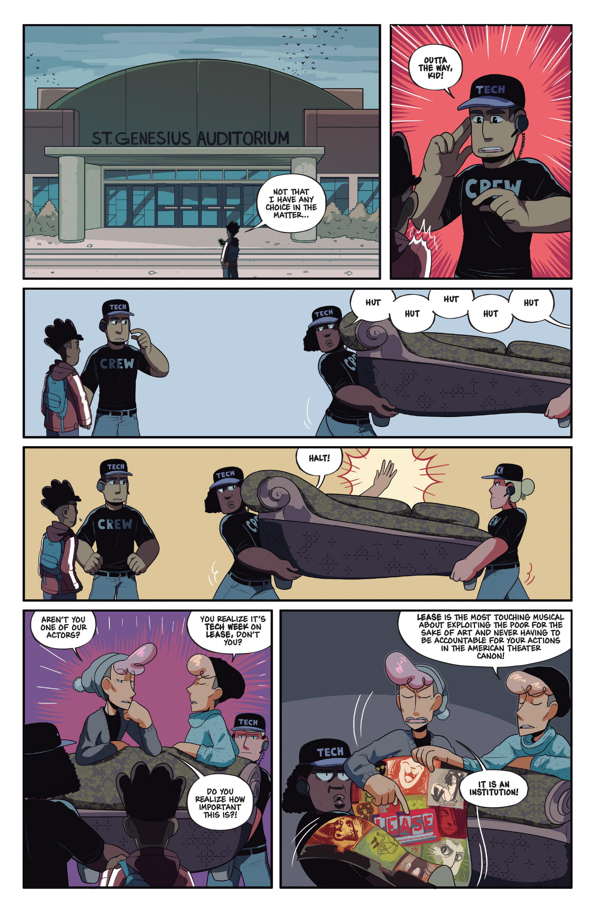Read online The Backstagers comic -  Issue #7 - 4