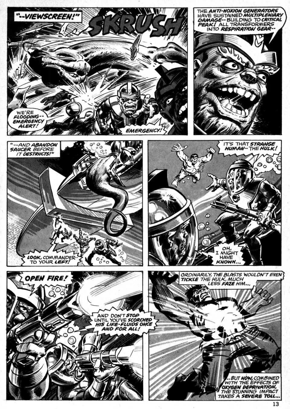 Read online The Rampaging Hulk comic -  Issue #6 - 13
