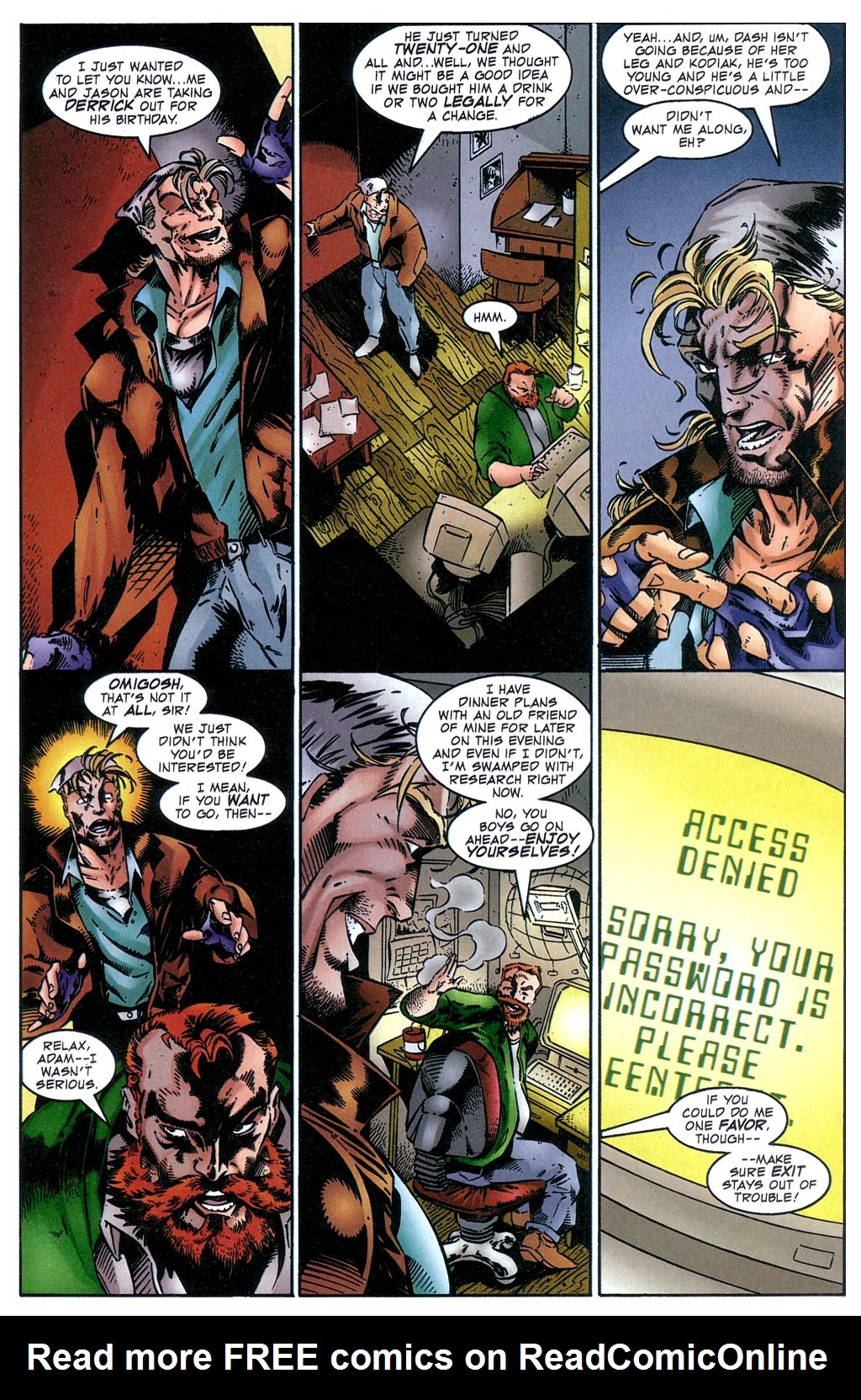 Read online NewMen comic -  Issue #6 - 11