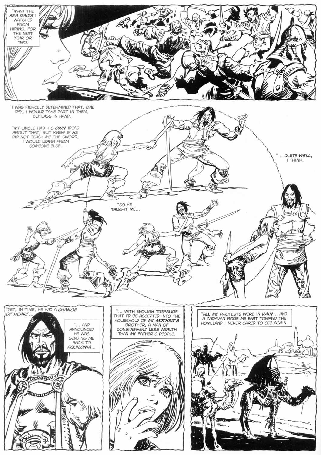 Read online The Savage Sword Of Conan comic -  Issue #225 - 52
