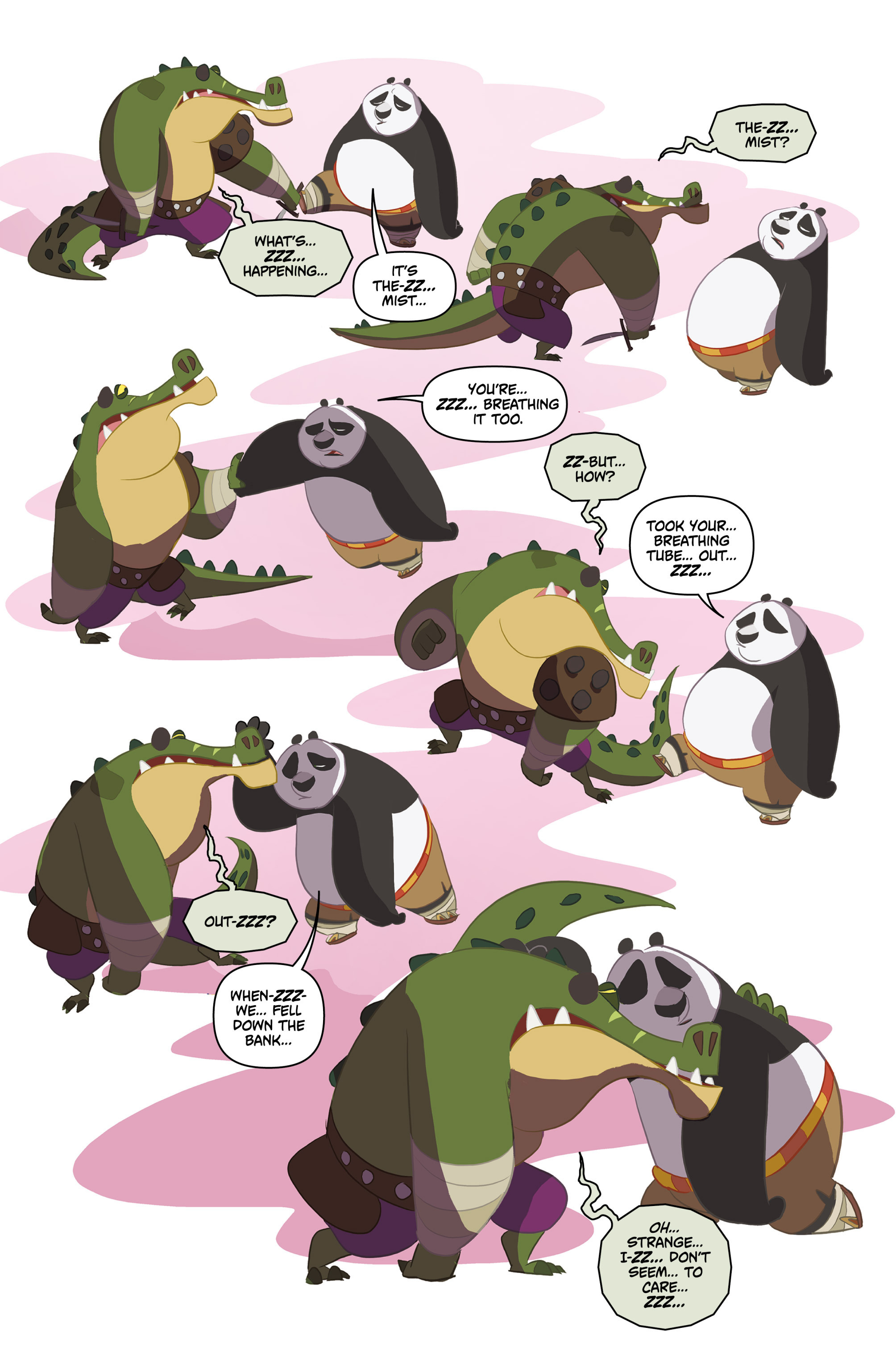 Read online DreamWorks Kung Fu Panda comic -  Issue #2 - 12