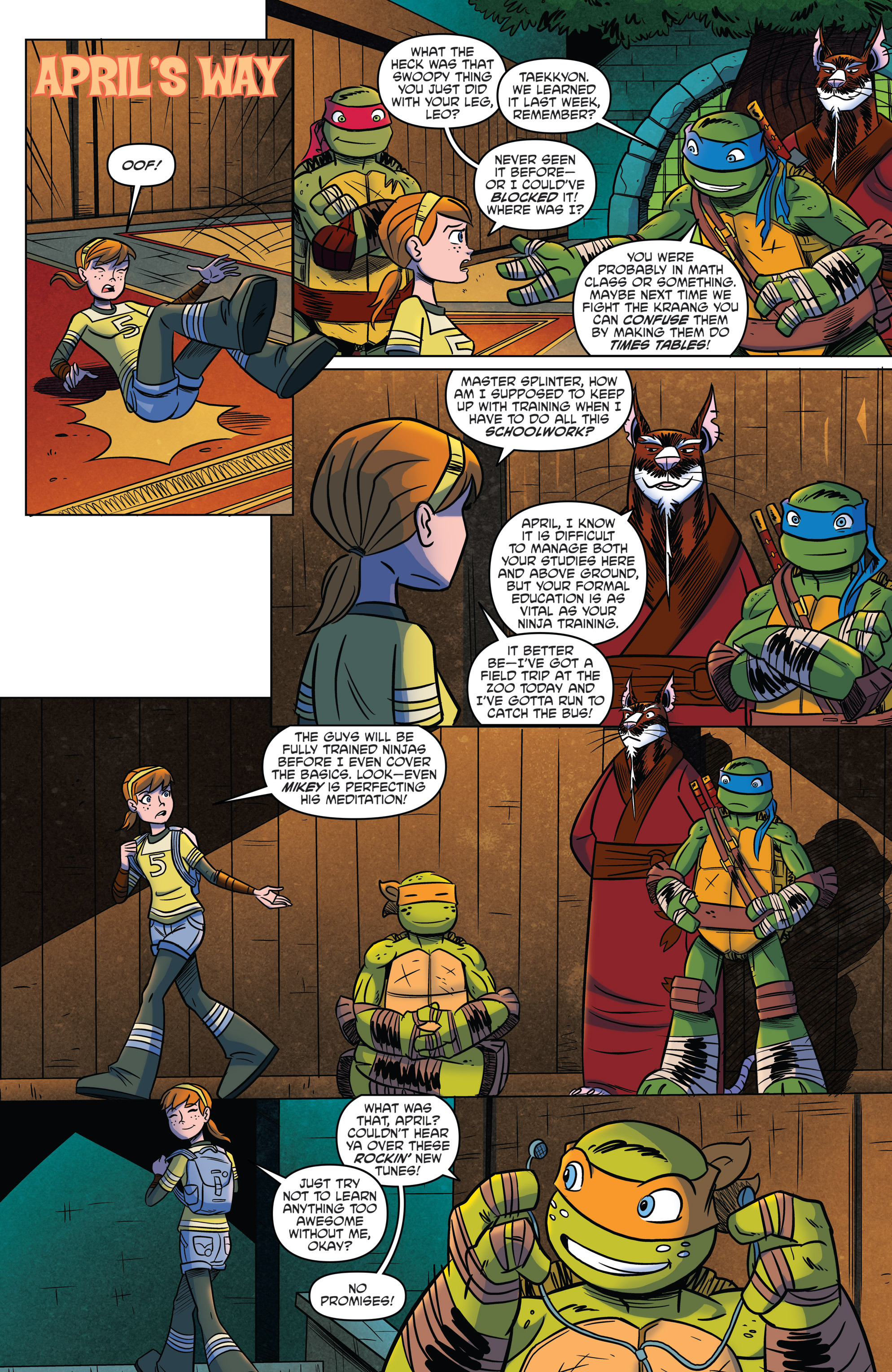 Read online Teenage Mutant Ninja Turtles New Animated Adventures comic -  Issue #13 - 3