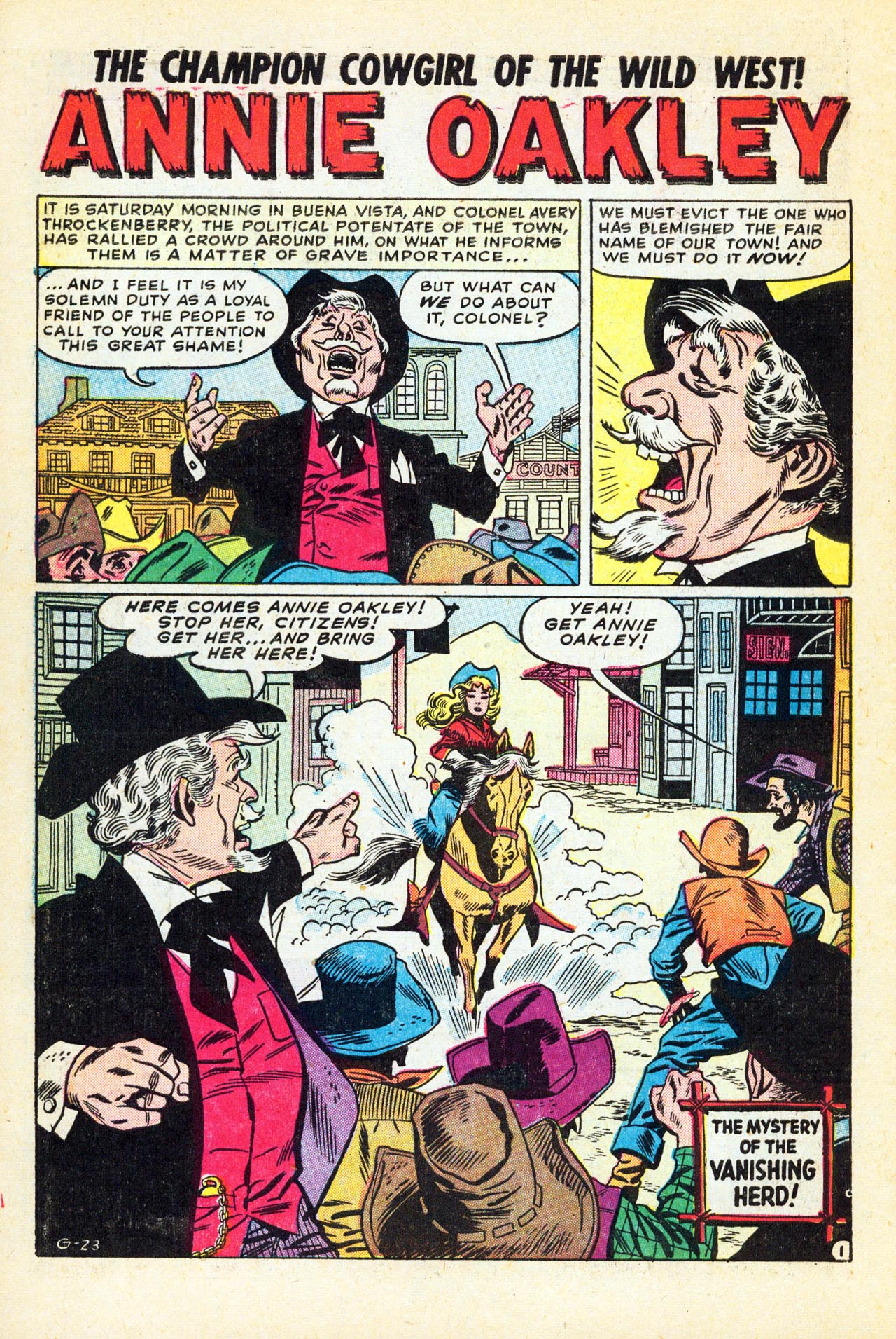 Read online Annie Oakley comic -  Issue #5 - 10