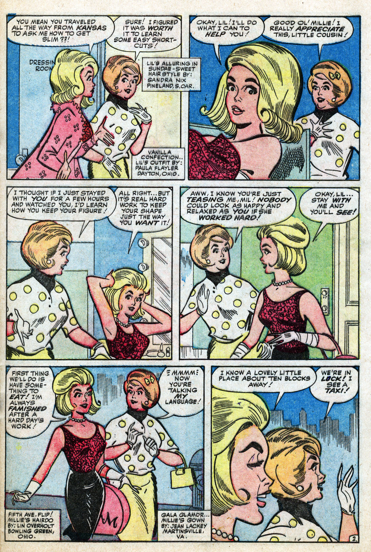 Read online Millie the Model comic -  Issue #117 - 29