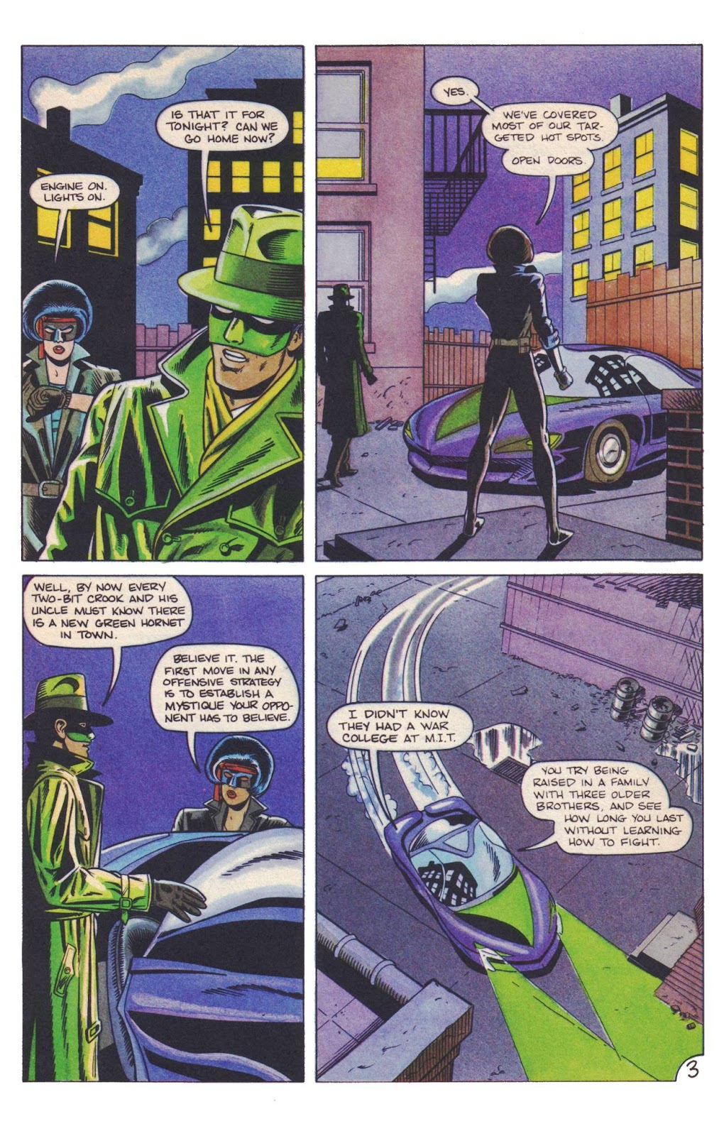 The Green Hornet (1989) issue 8 - Page 4