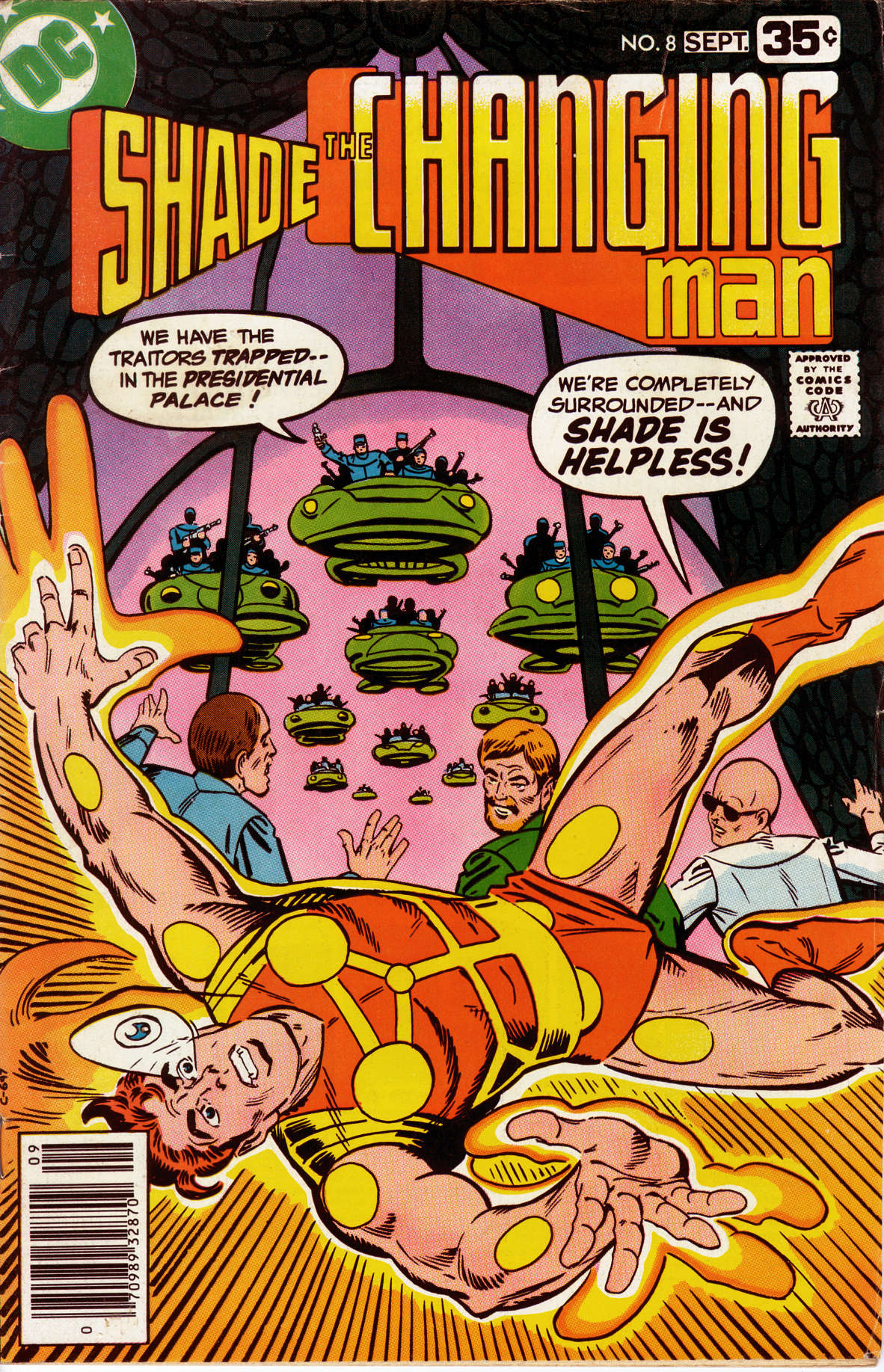 Read online Shade, the Changing Man (1977) comic -  Issue #8 - 1