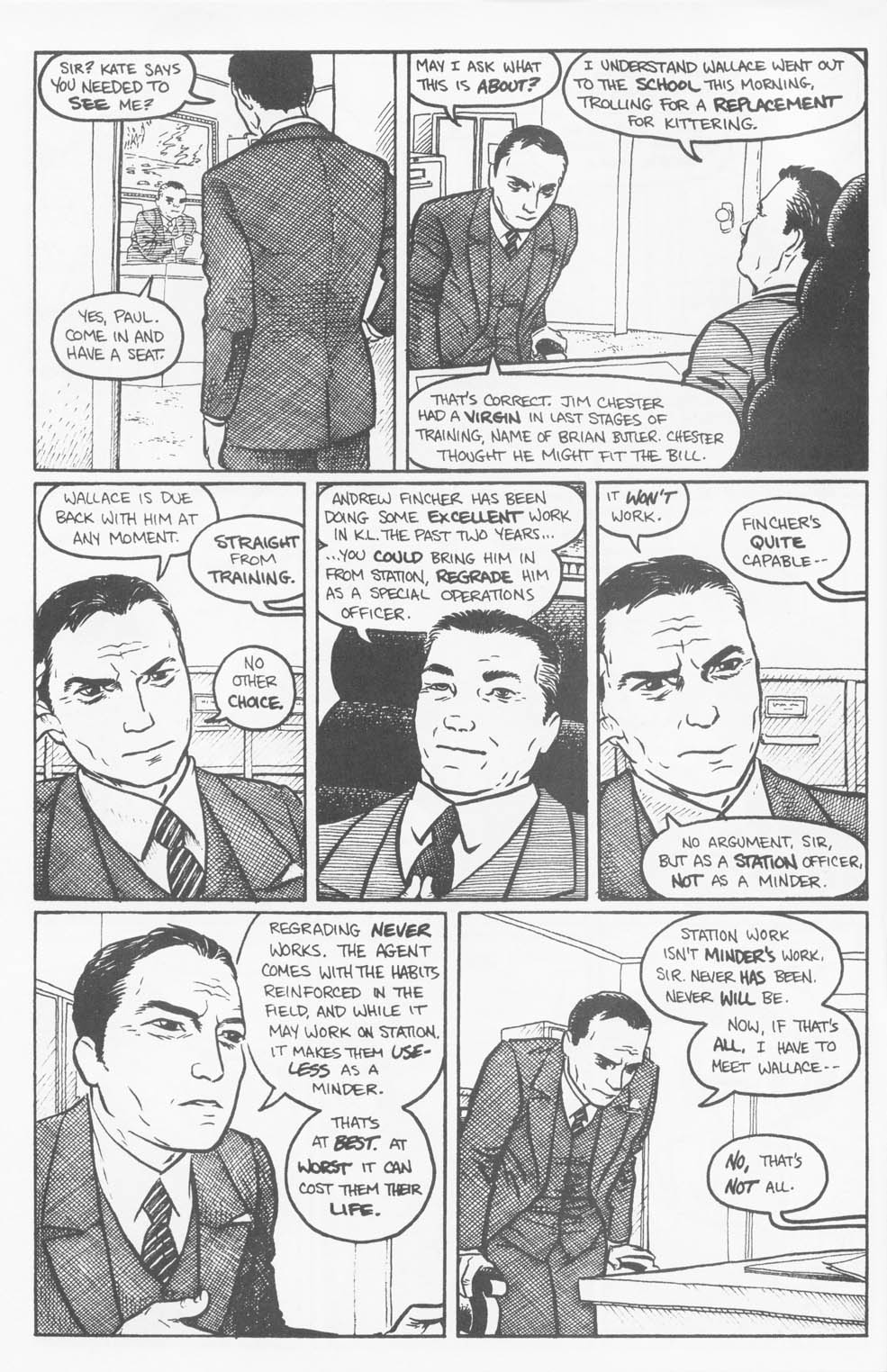 Read online Queen & Country comic -  Issue #17 - 8