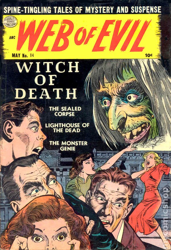 Read online Web of Evil comic -  Issue #14 - 1