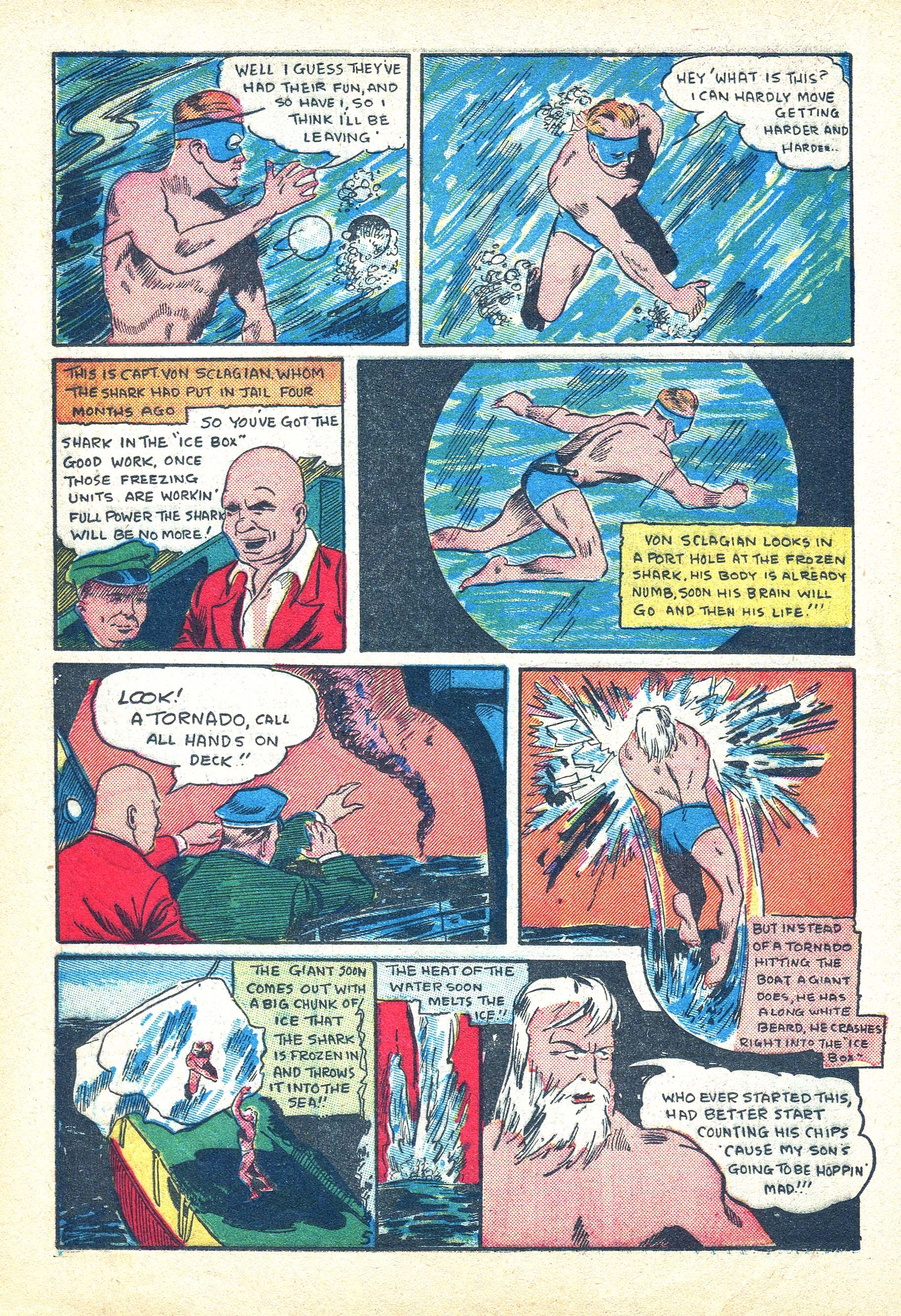 Read online Amazing Man Comics comic -  Issue #13 - 30