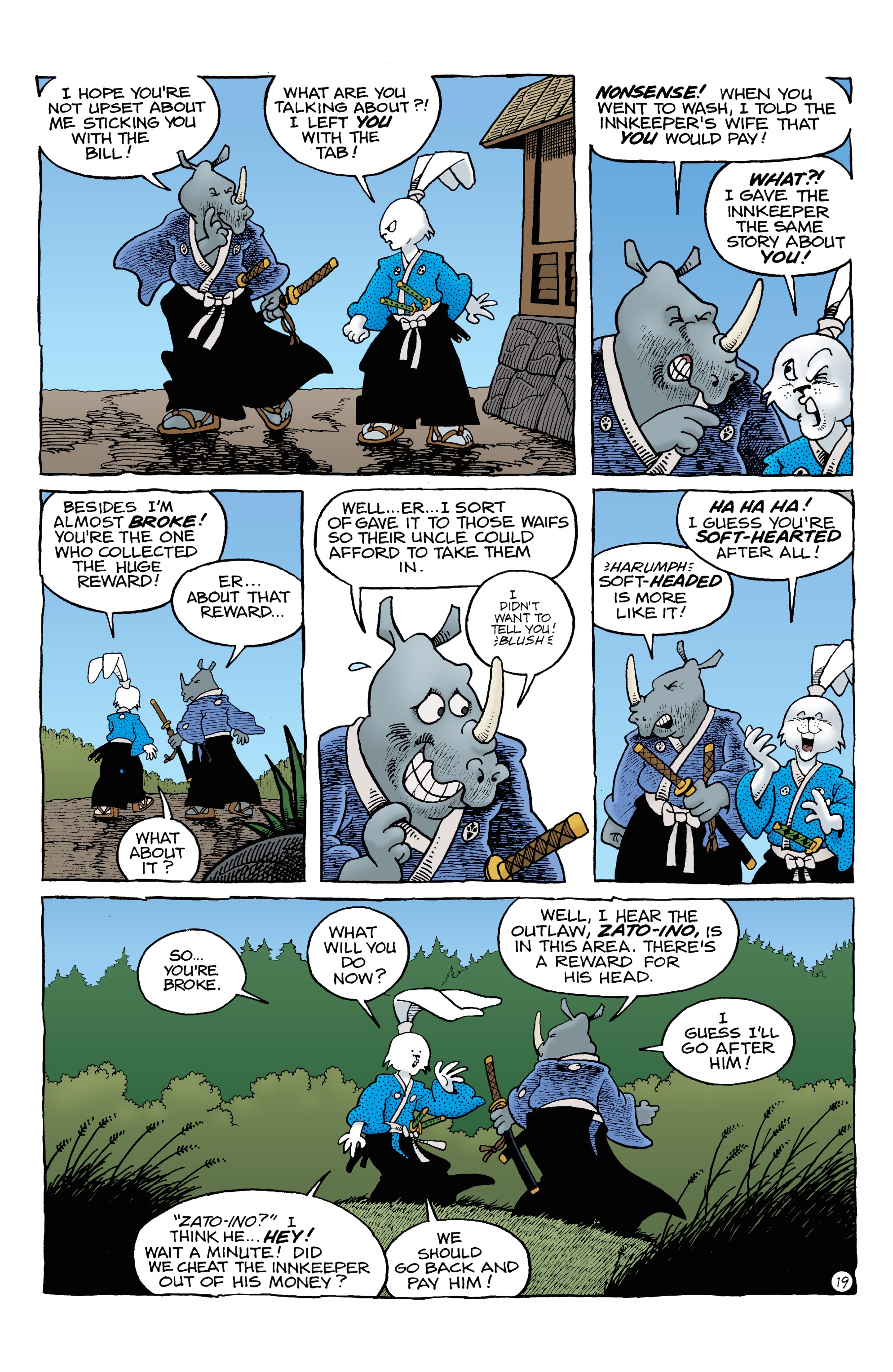 Read online Usagi Yojimbo: Wanderer’s Road comic -  Issue #5 - 20