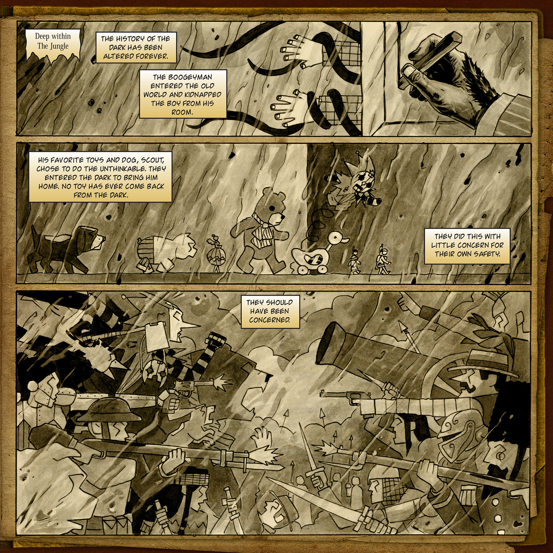 Read online The Stuff of Legend: Volume IV: The Toy Collector comic -  Issue #1 - 3