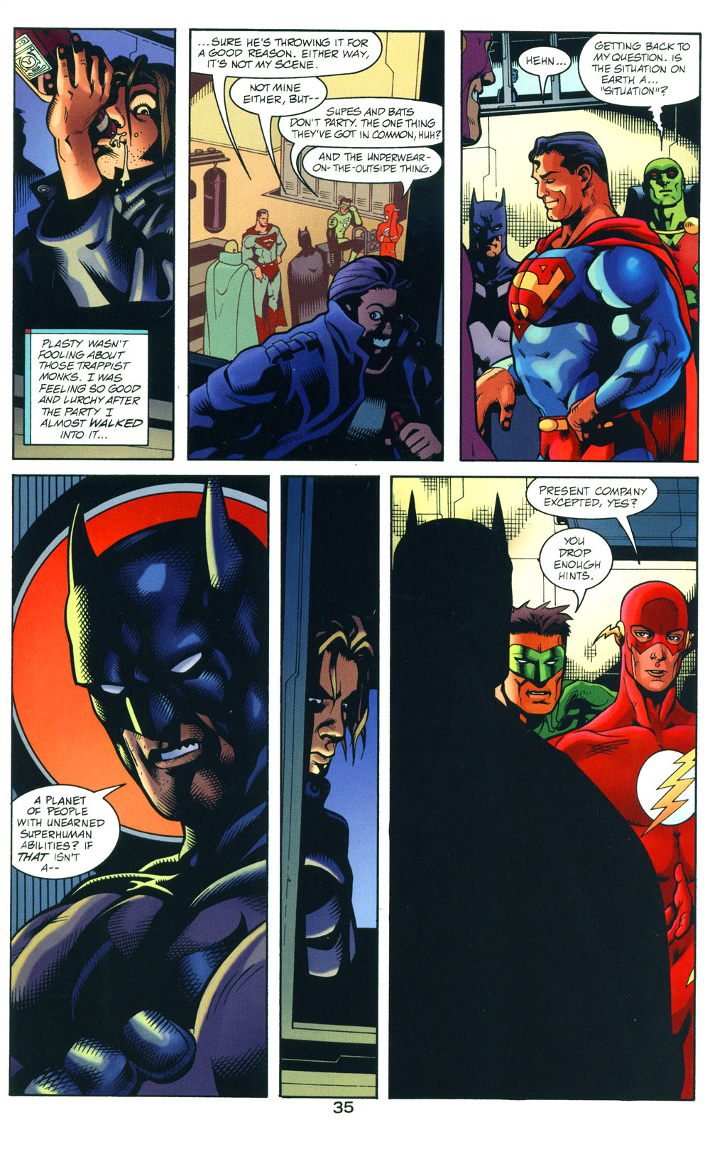 Read online JLA: Welcome to the Working Week comic -  Issue # Full - 34