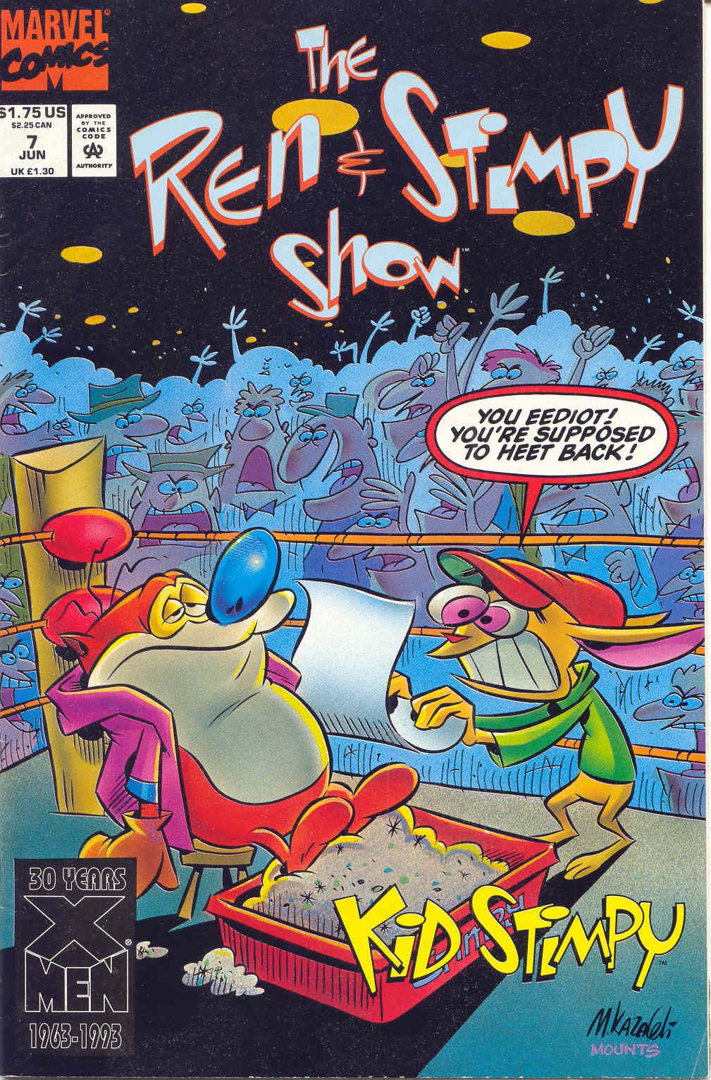 Read online The Ren & Stimpy Show comic -  Issue #7 - 1