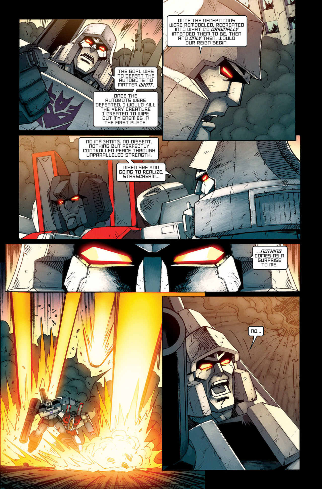 Read online The Transformers: All Hail Megatron comic -  Issue #11 - 6