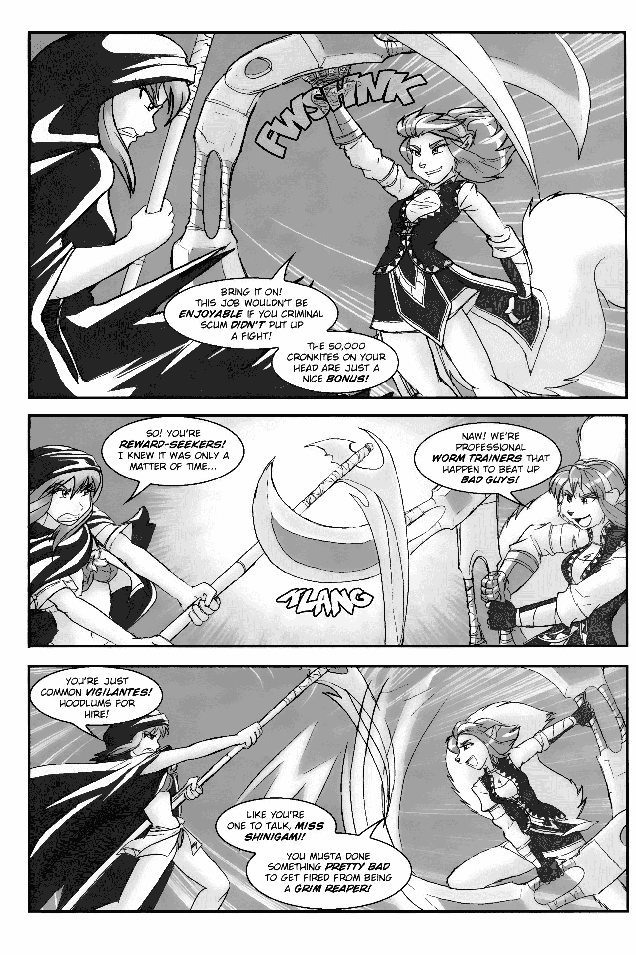 Read online Gold Digger/Ninja High School: Maidens of Twilight comic -  Issue #1 - 19