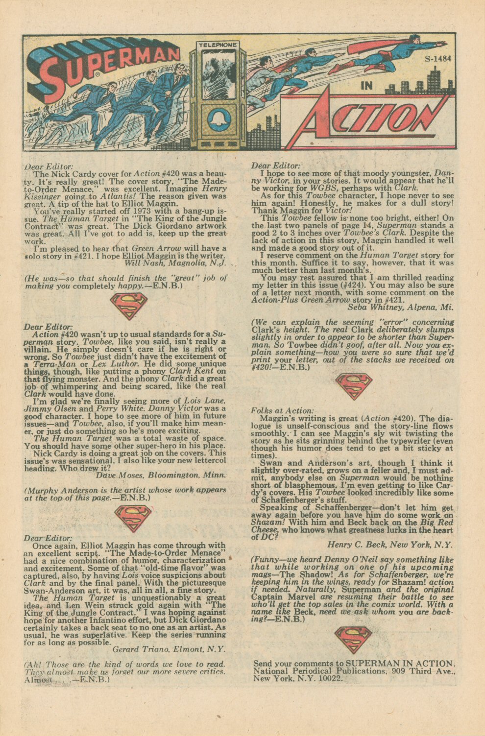Read online Action Comics (1938) comic -  Issue #424 - 21