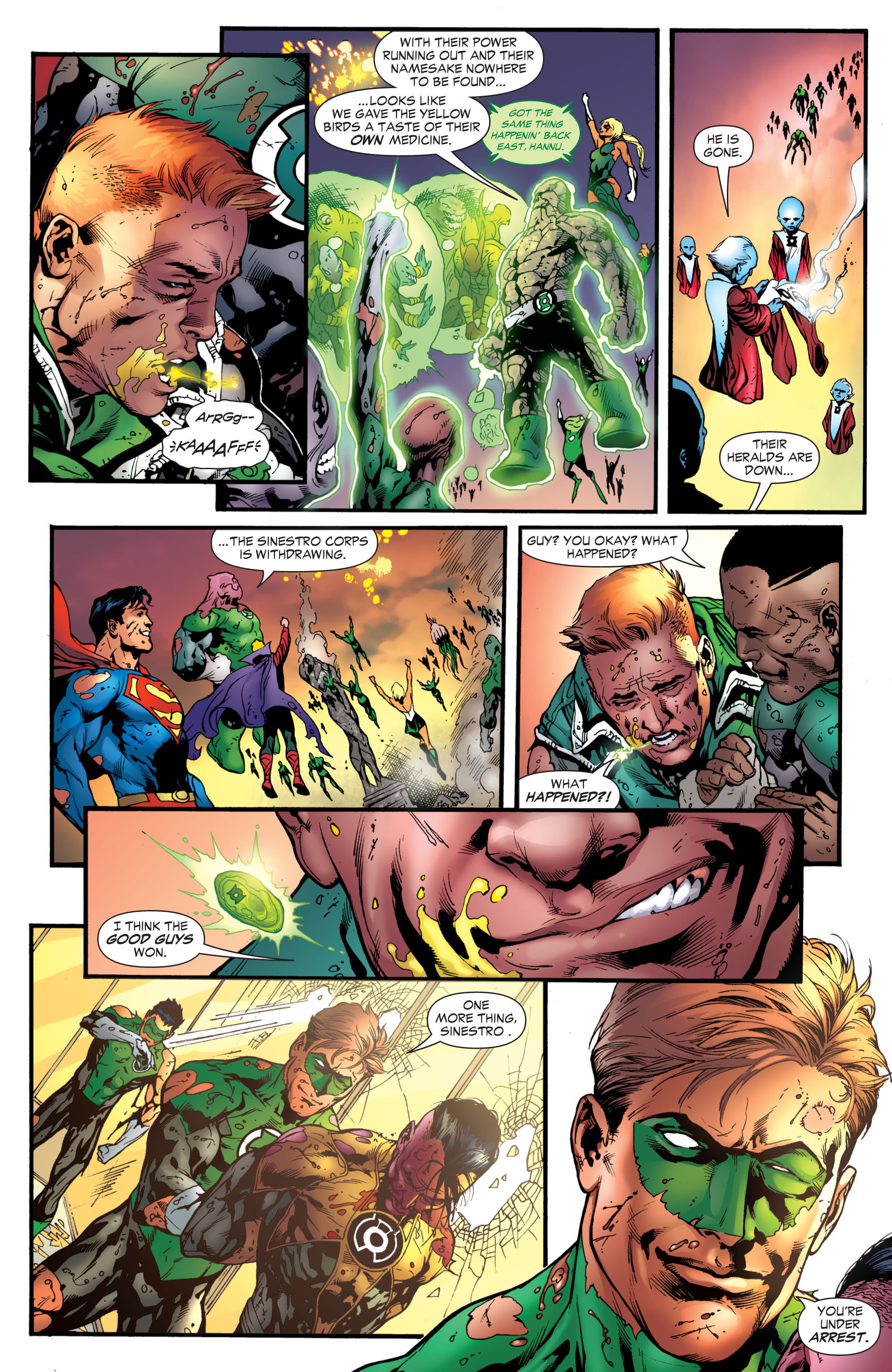 Read online Green Lantern: The Sinestro Corps War comic -  Issue # Full - 282