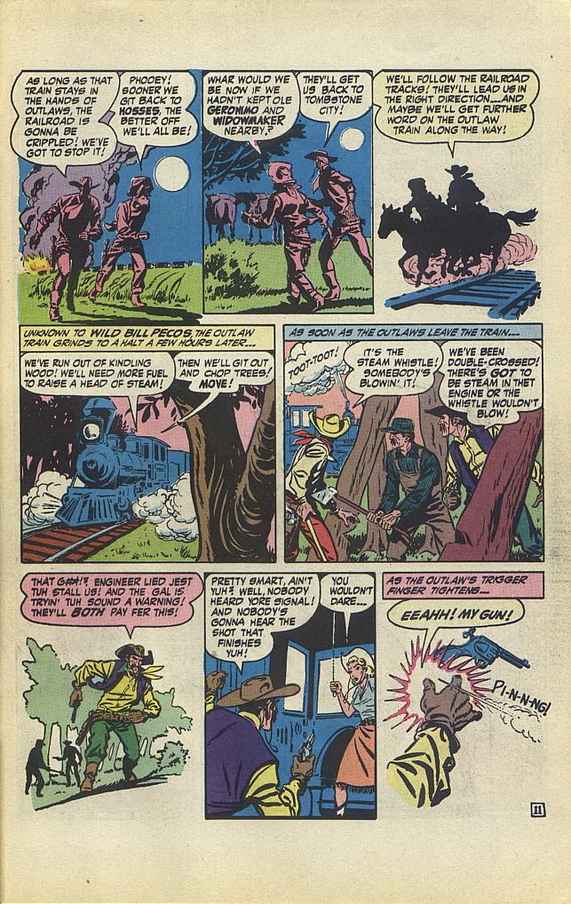 Read online Wild Bill Pecos Western comic -  Issue # Full - 49