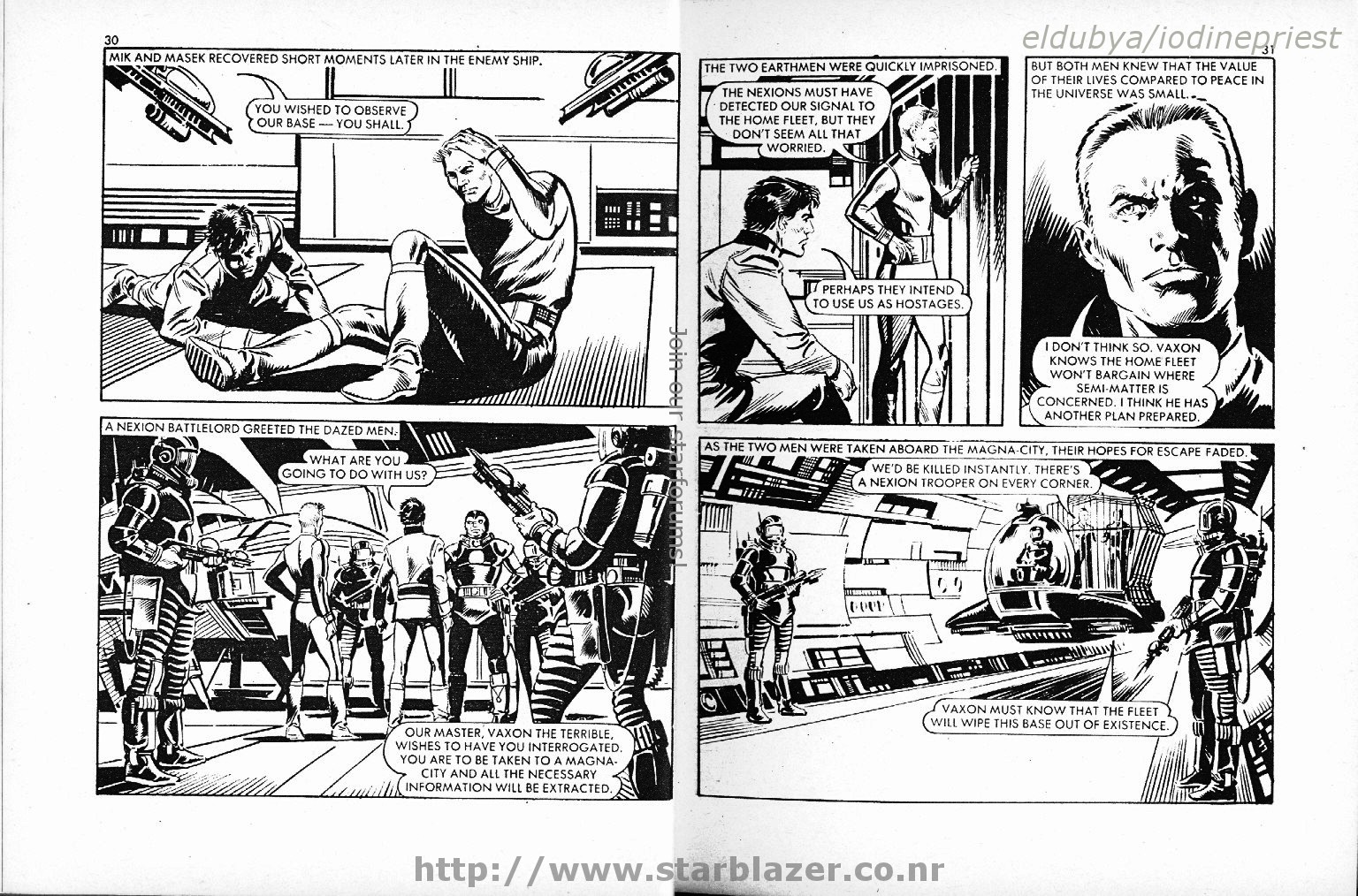Read online Starblazer comic -  Issue #99 - 17