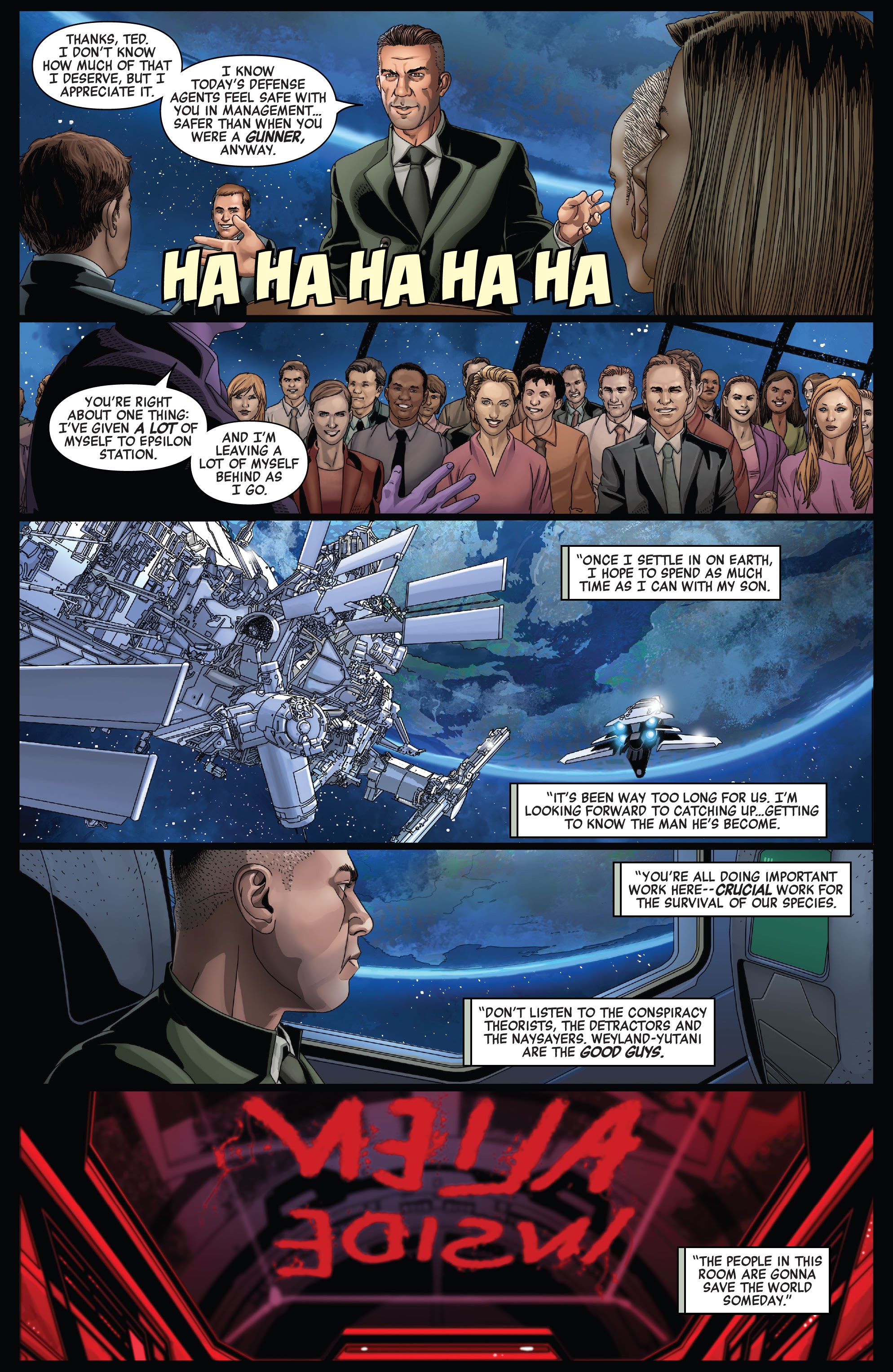 Read online Alien (2021) comic -  Issue #1 - 7
